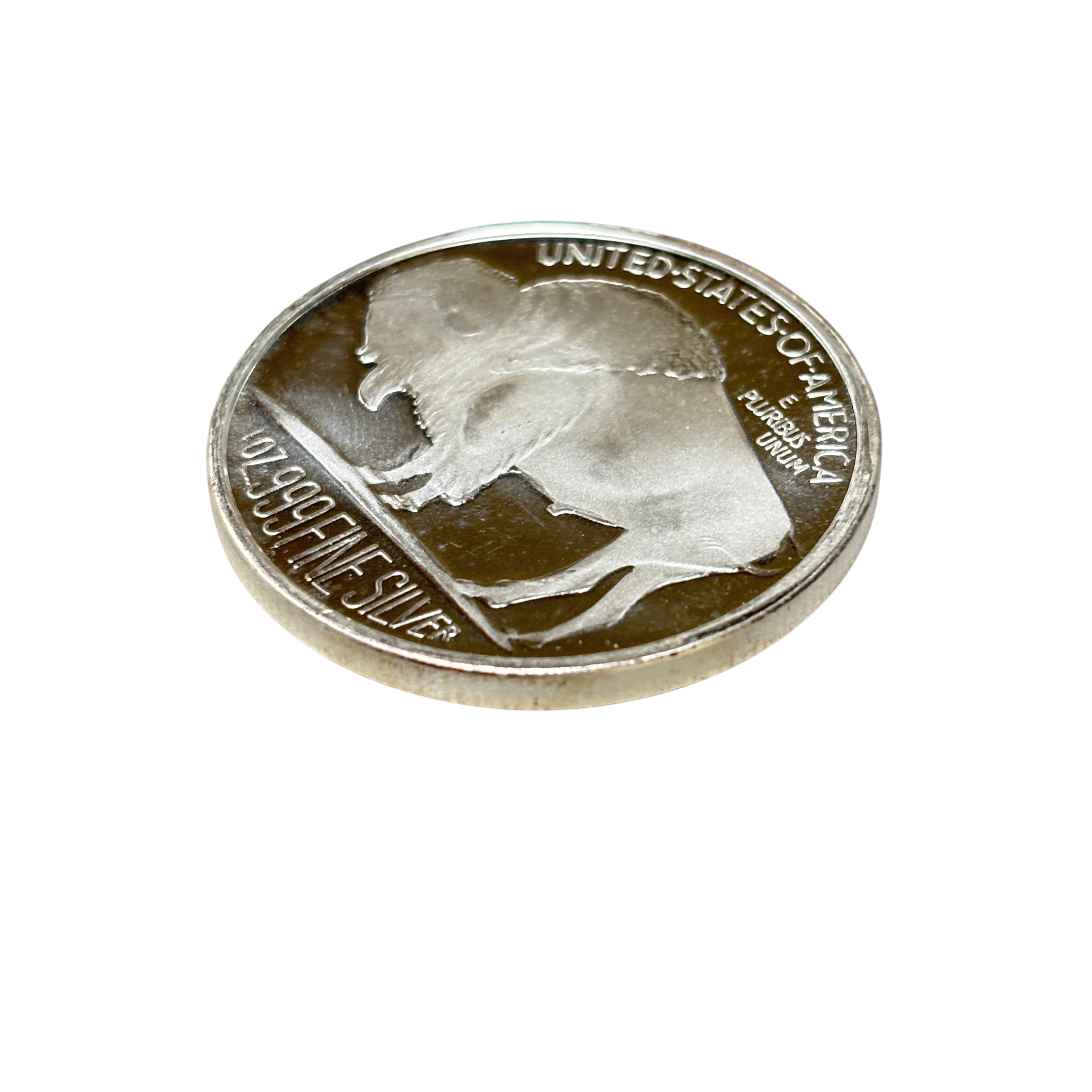 Silver Buffalo .999 Fine Silver 1 Troy Ounce Silver Round