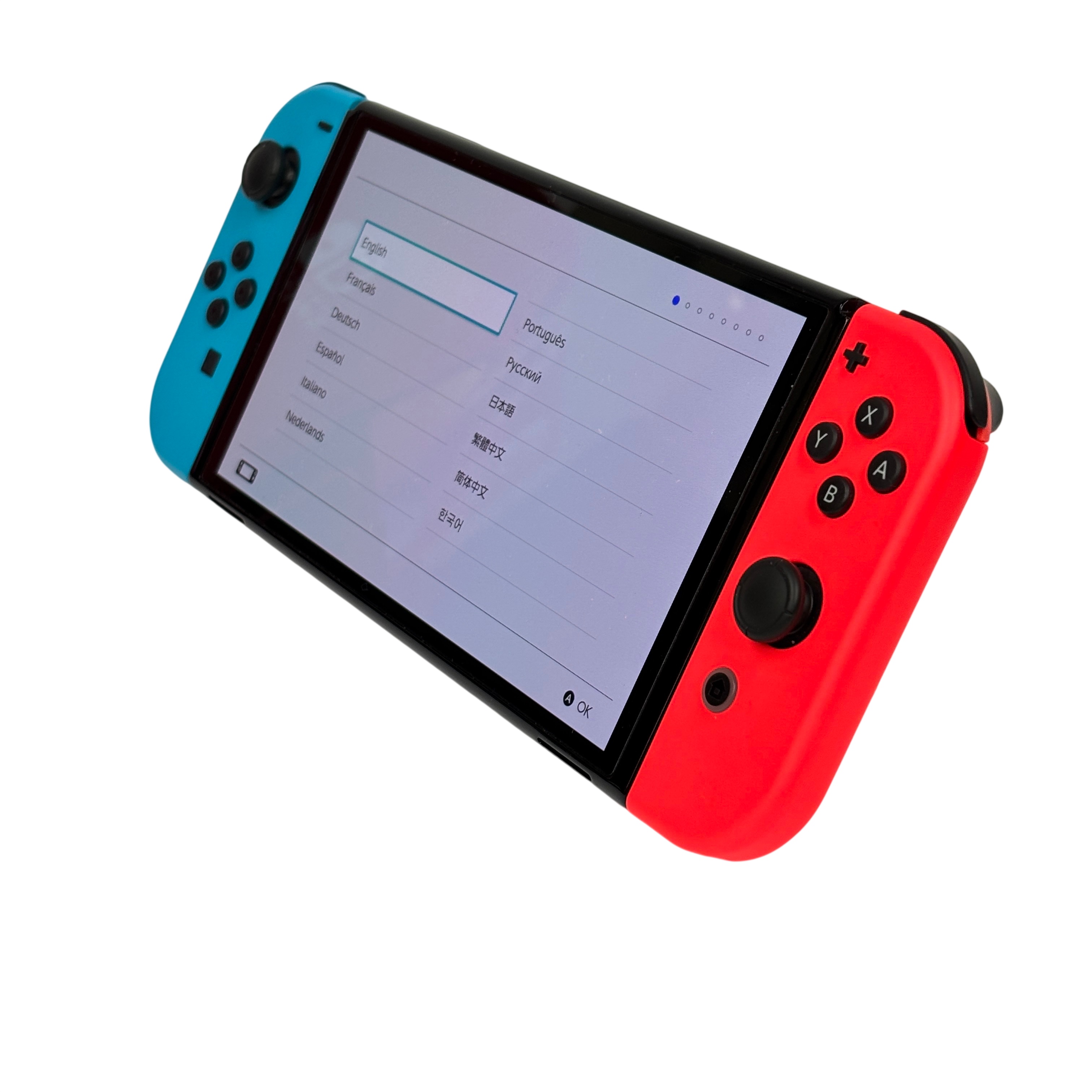 Nintendo Switch OLED HEG-001 64GB Video Game Console - 9215