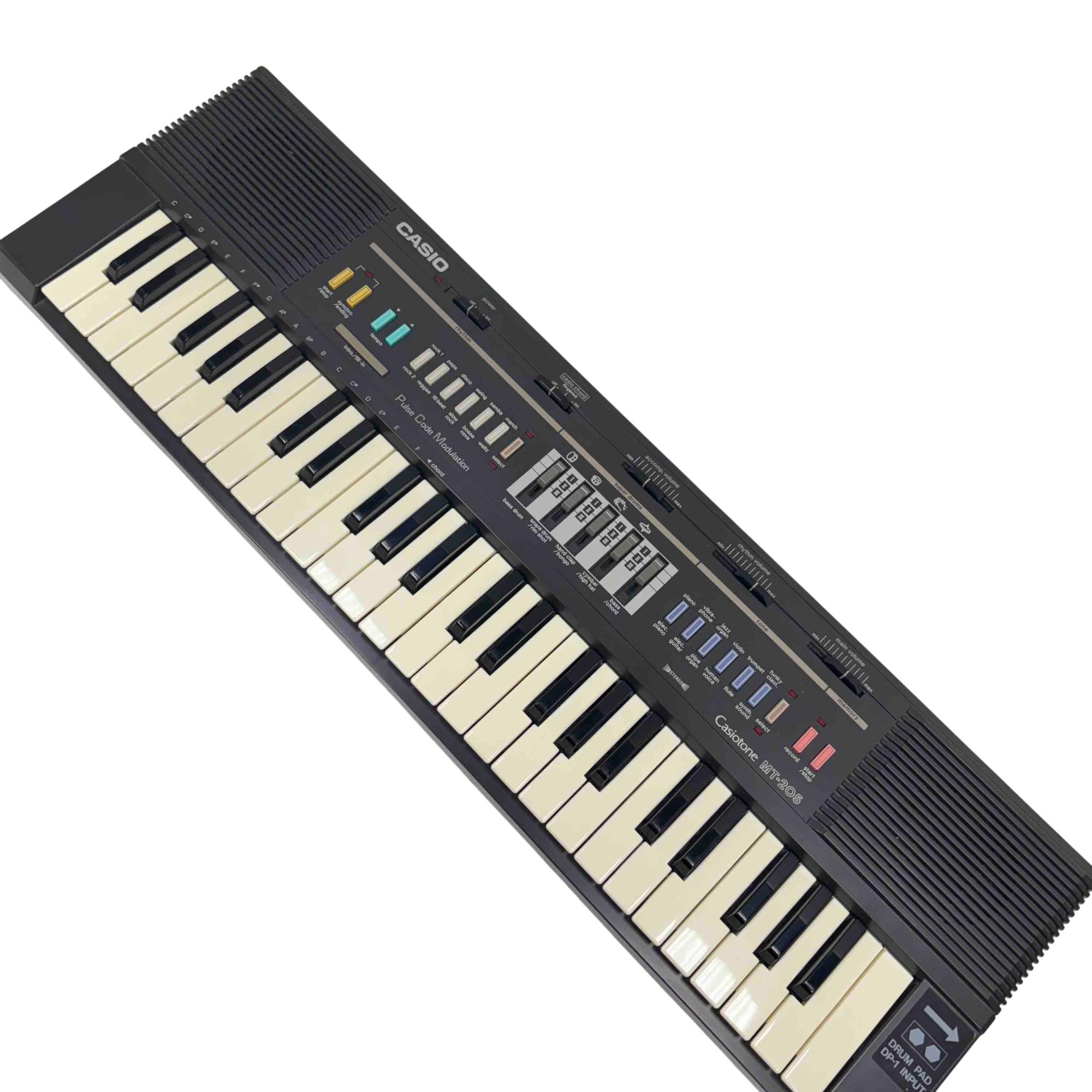 Casio Casiotone MT-205 Vintage 80's 49 Key Electronic Keyboard Casio Casiotone MT-205 Vintage 80's 49 Key Electronic Keyboard