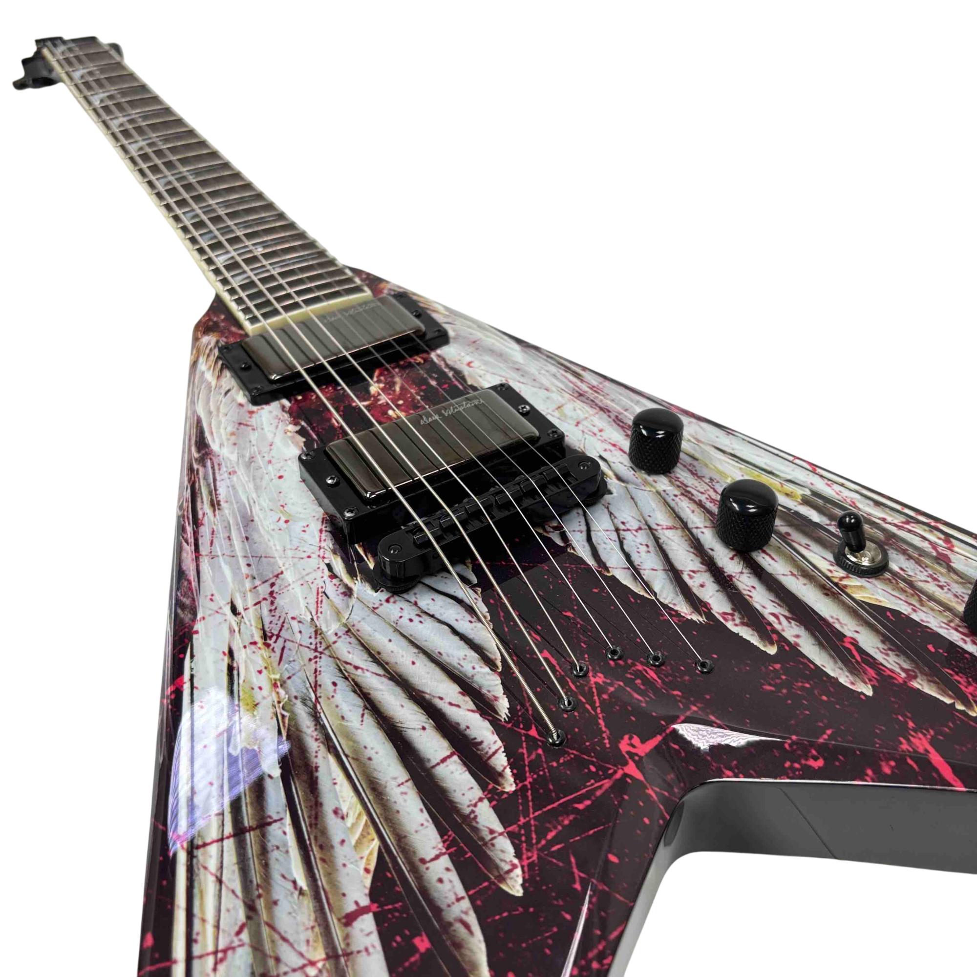 Dean Dave Mustaine Angel of Deth Right-Handed Flying V Electric Guitar
