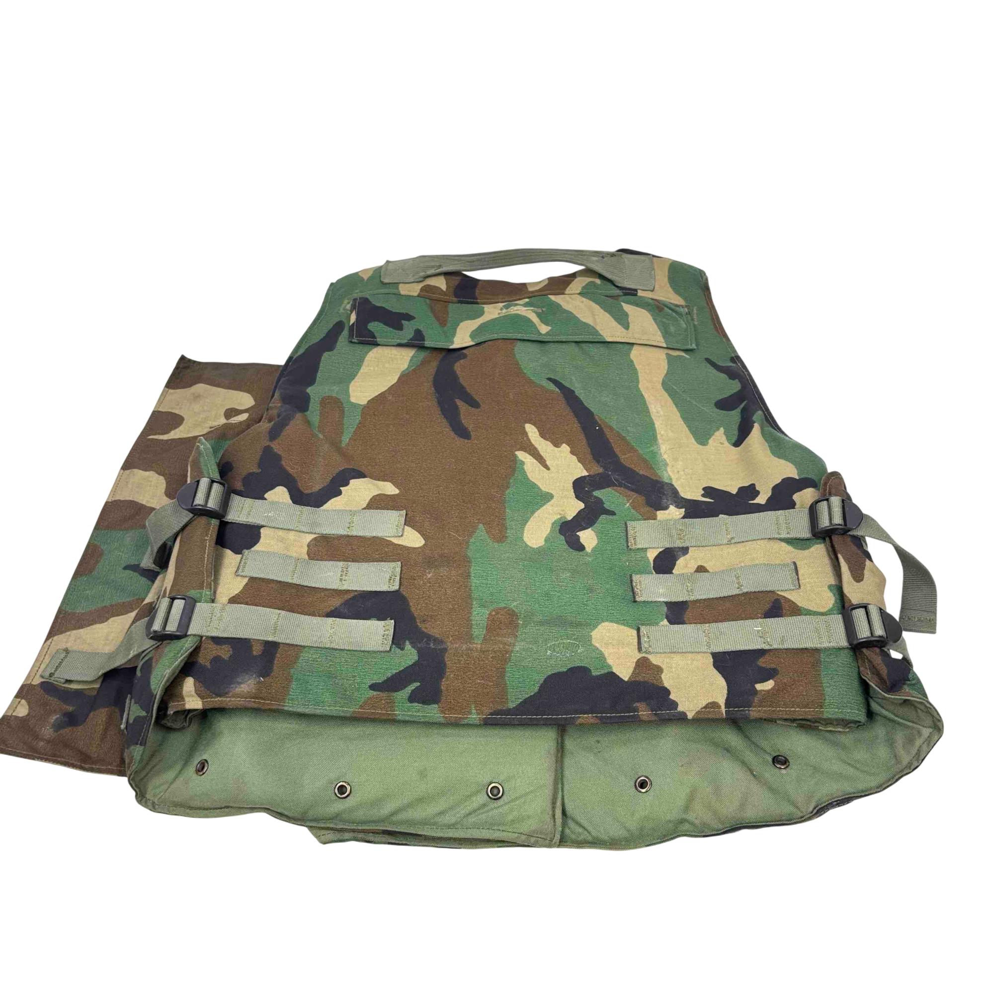 Point Blank Body Armor OTV Interceptor Woodland Camouflage Vest