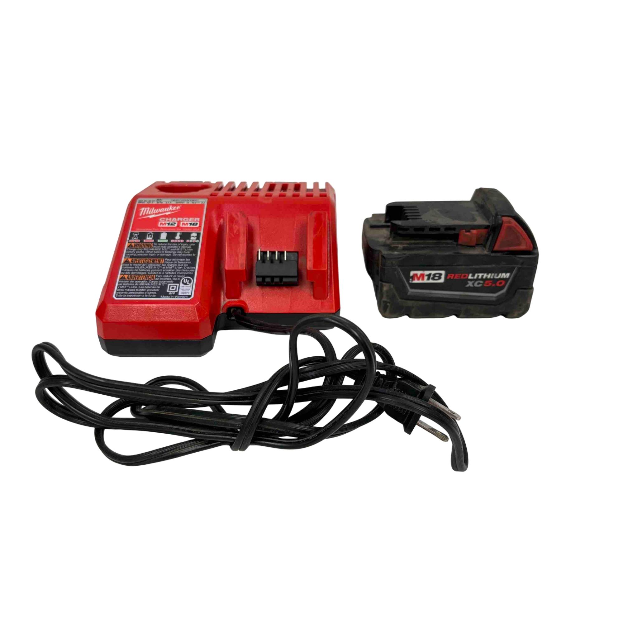 Milwaukee M18 Red Lithium XC Battery Pack Charger Set