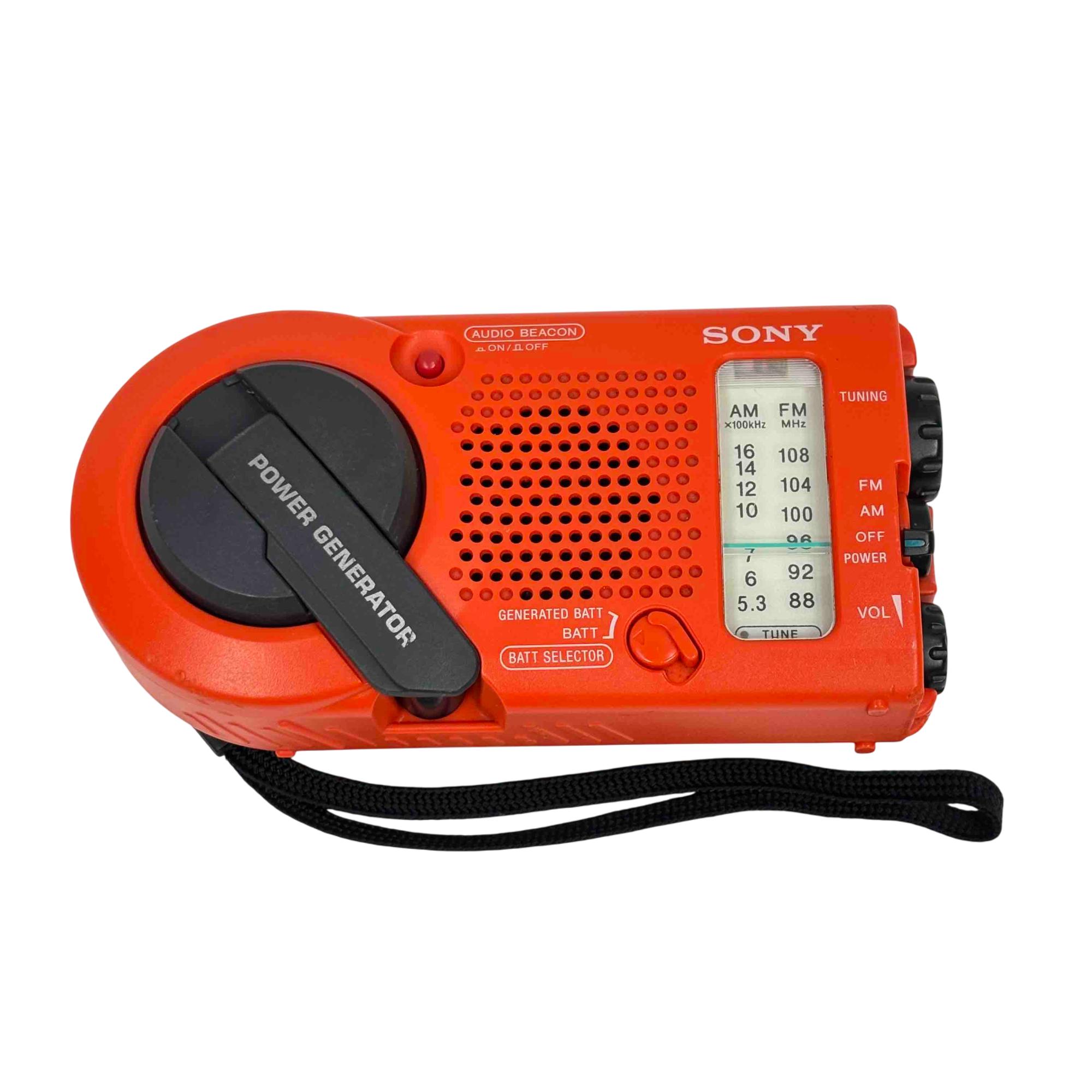 SONY ICF-B200 手回し発電ラジオ 非常用ラジオ SONY ICF-B200 手回し