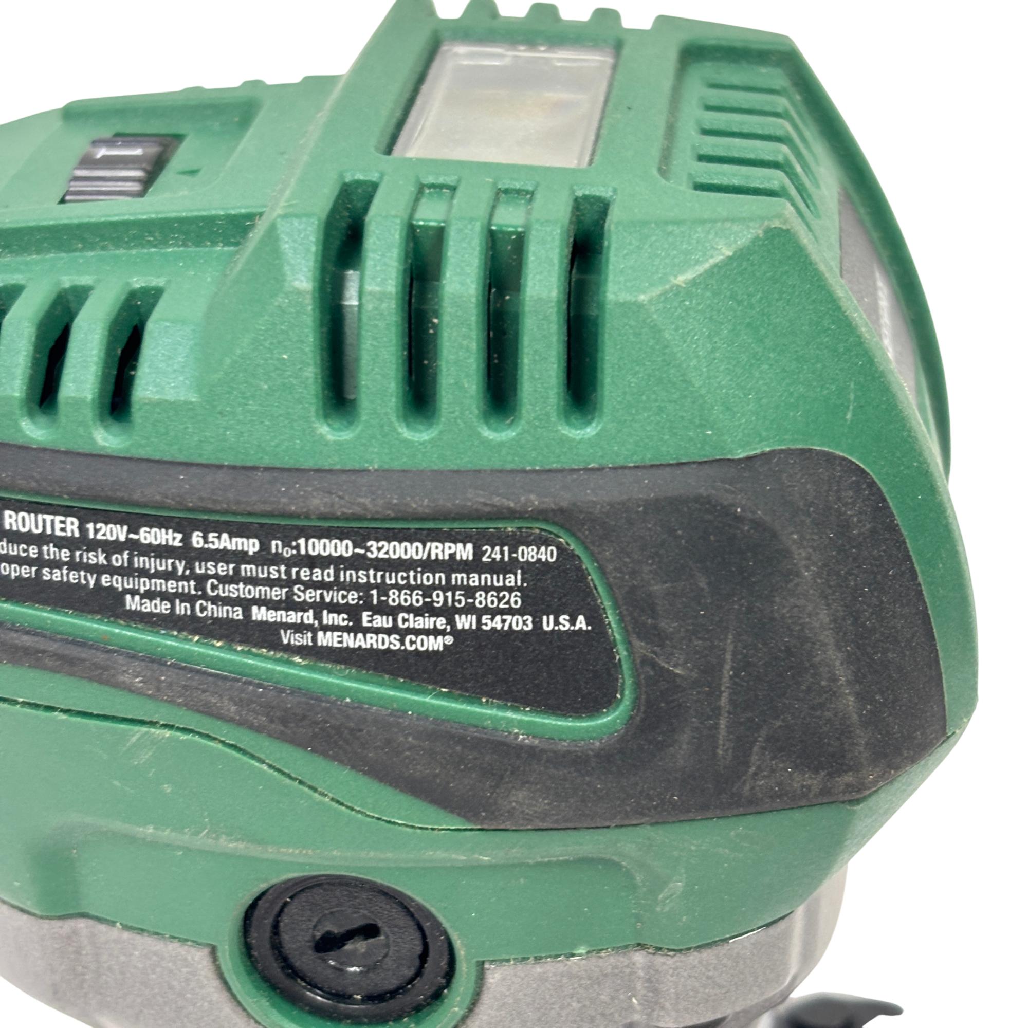 Masterforce Compact Router 241-0840 120V 6.5-Amp