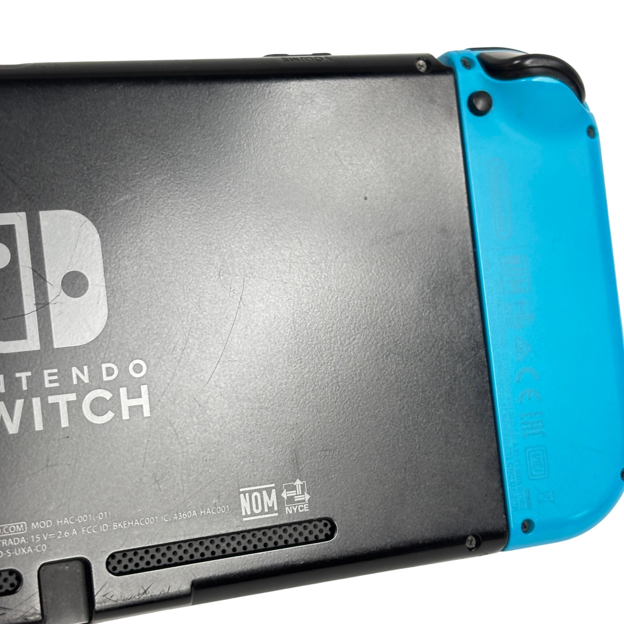 Nintendo Switch HAC-001 セット Nintendo Switch Neon Blue/Red Joy-Con HAC-001 Game Console w