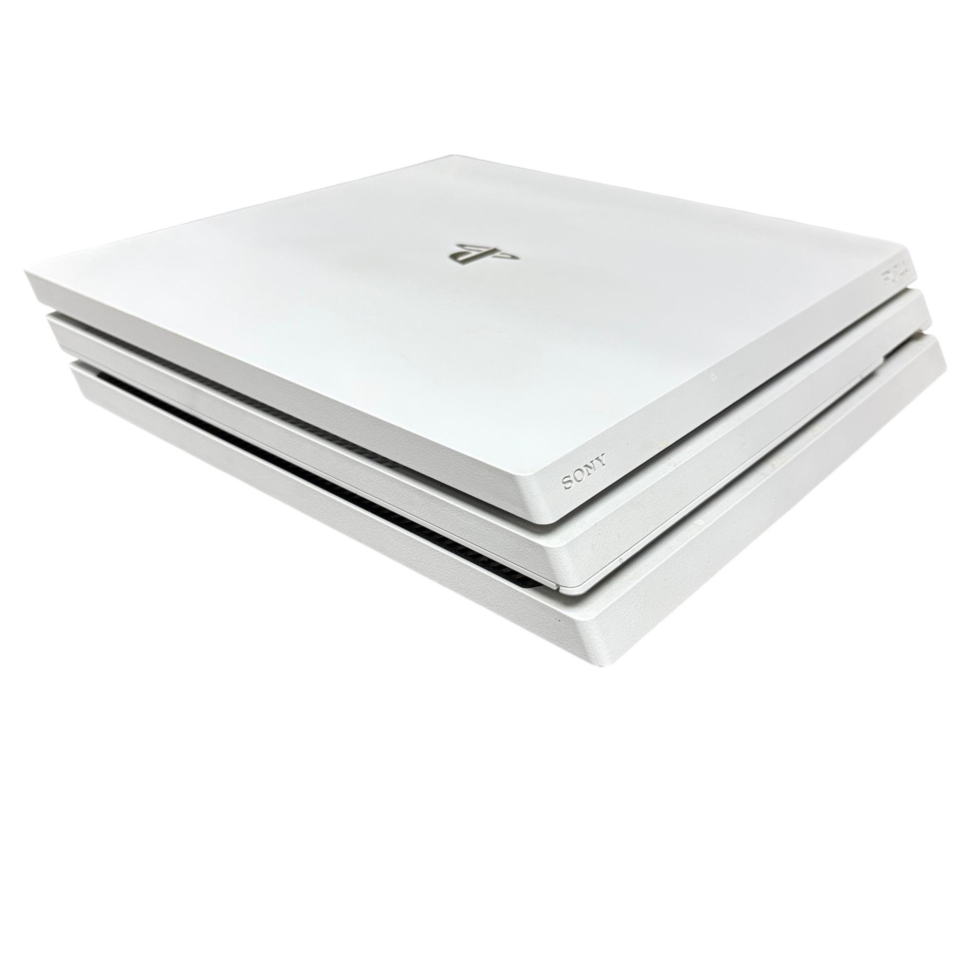 Sony PlayStation 4 Pro CUH-7215B 1TB Glacier White Video Game Console