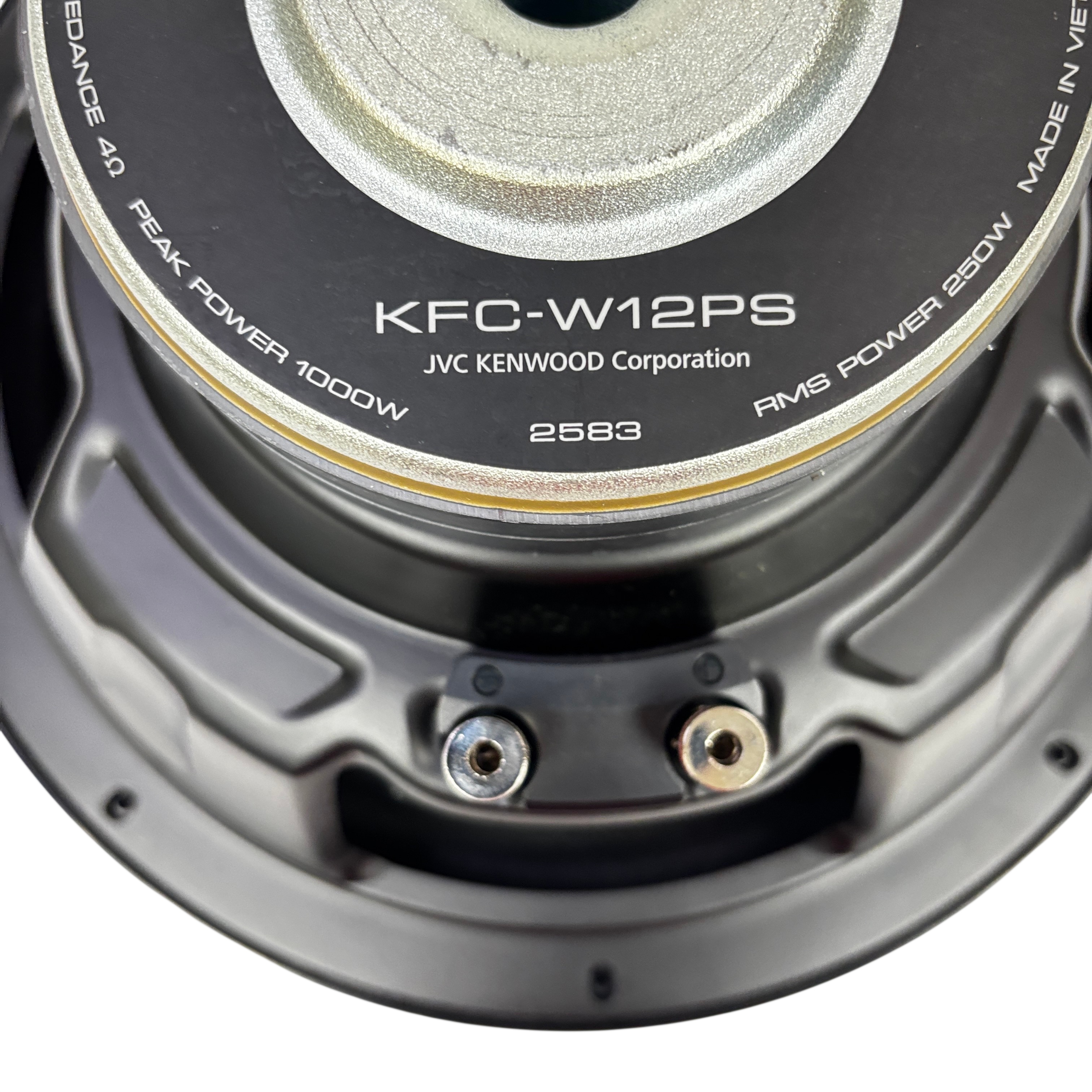 Kenwood 1000W 12-Inch Single Car Subwoofer KFC-W12PS - 8562