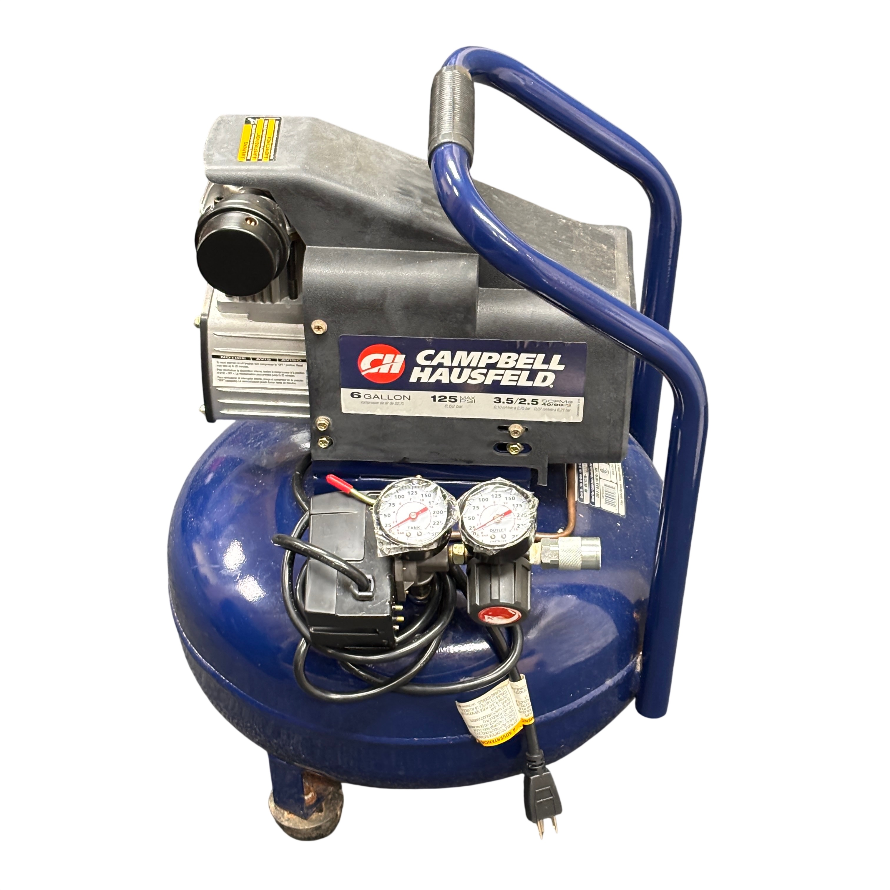 Campbell Hausfeld HM750000 6 Gal 125 PSI Air Compressor - Local
