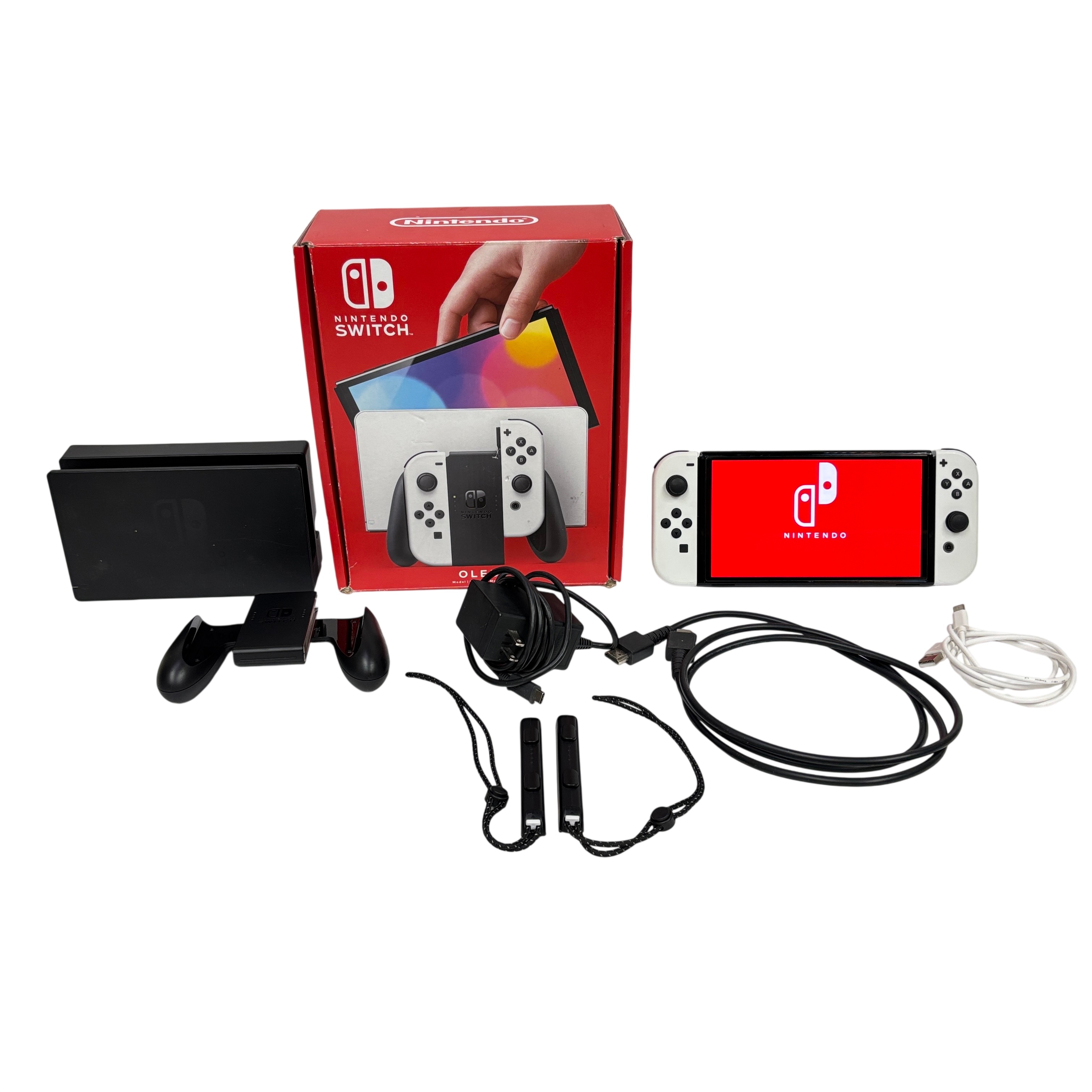 Nintendo Switch OLED HEG-001 64GB Video Game Console - 1425