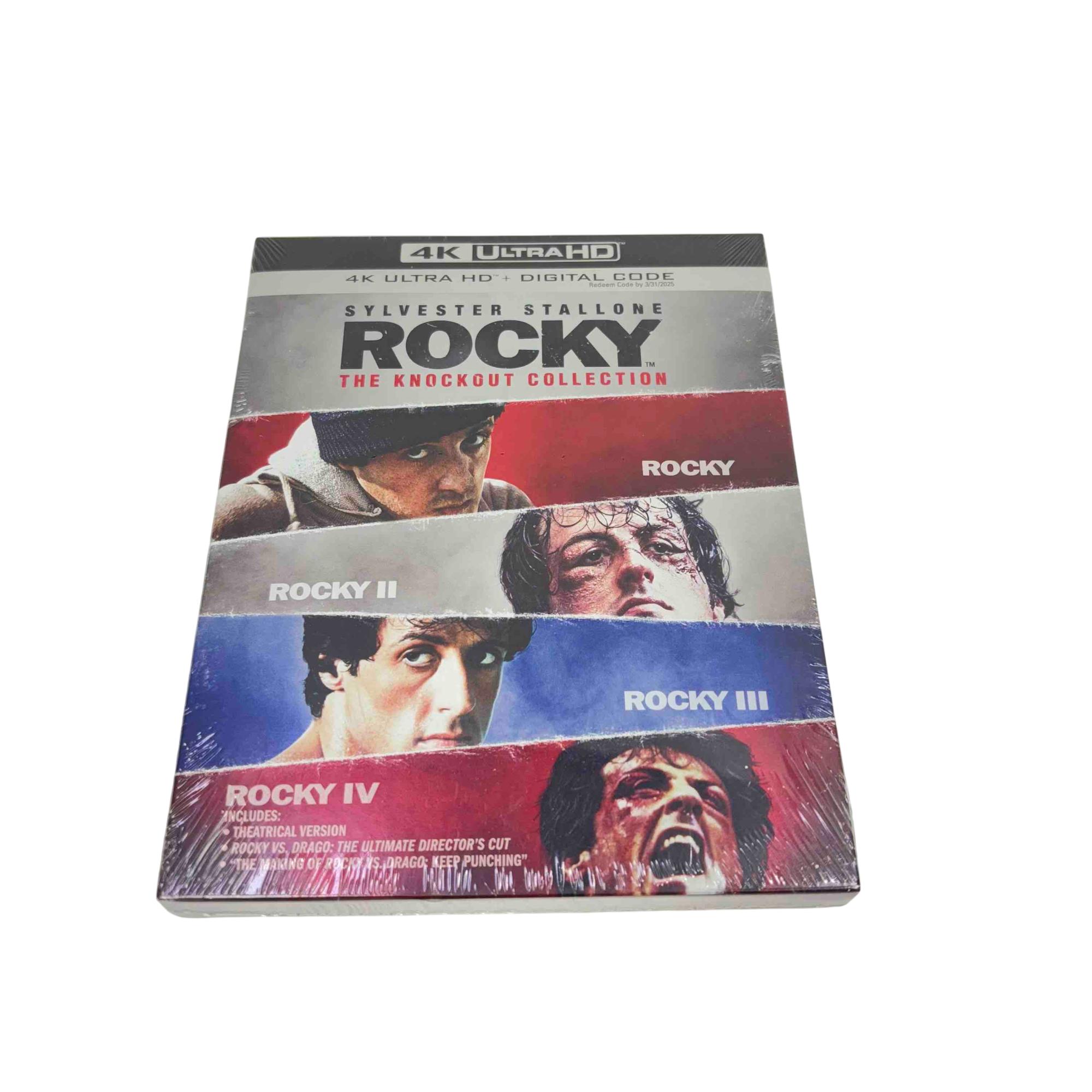 Warner Bros. Rocky: The Knockout Collection 4K Ultra HD + Digital