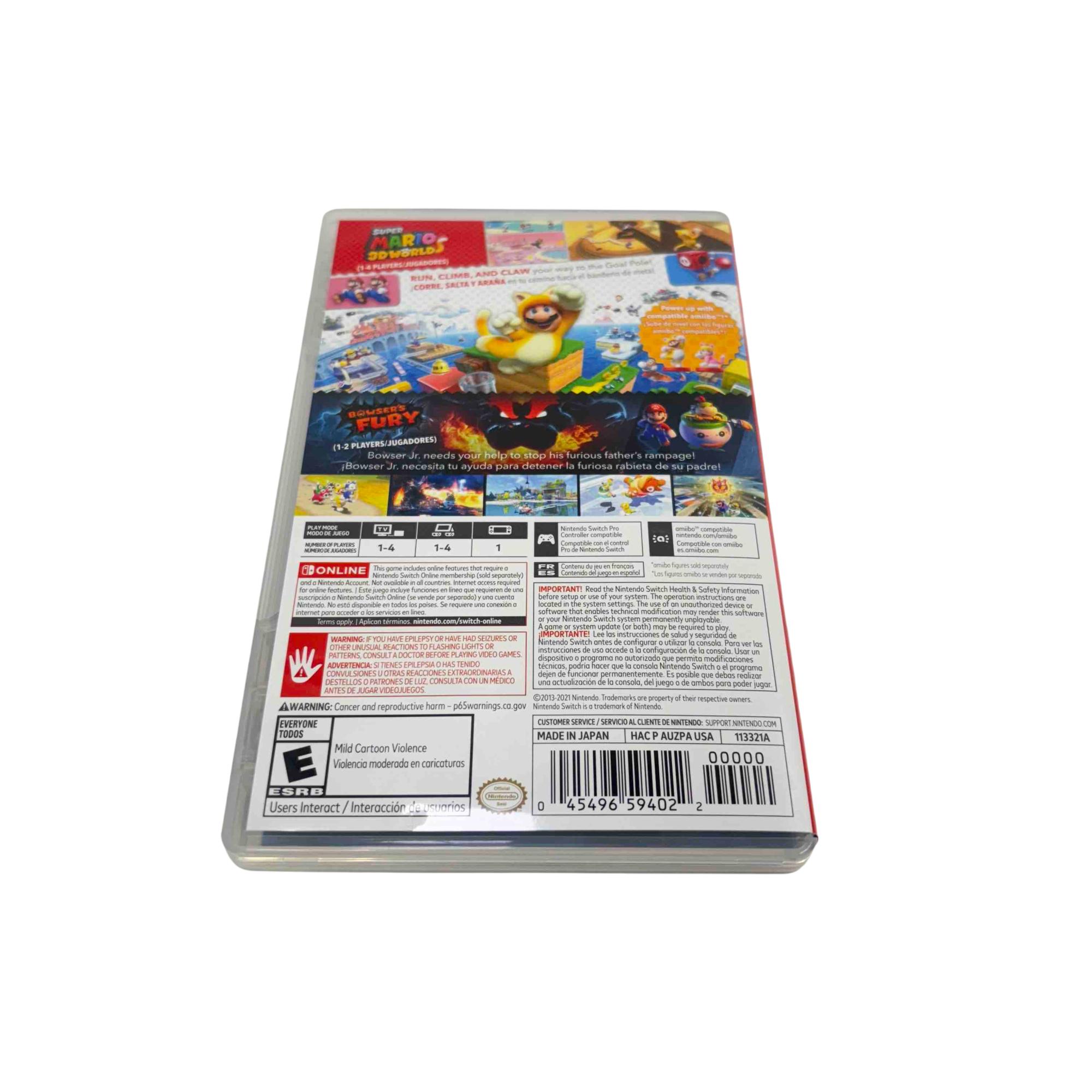 Nintendo Super Mario 3D World + Bowsers Fury Switch Video