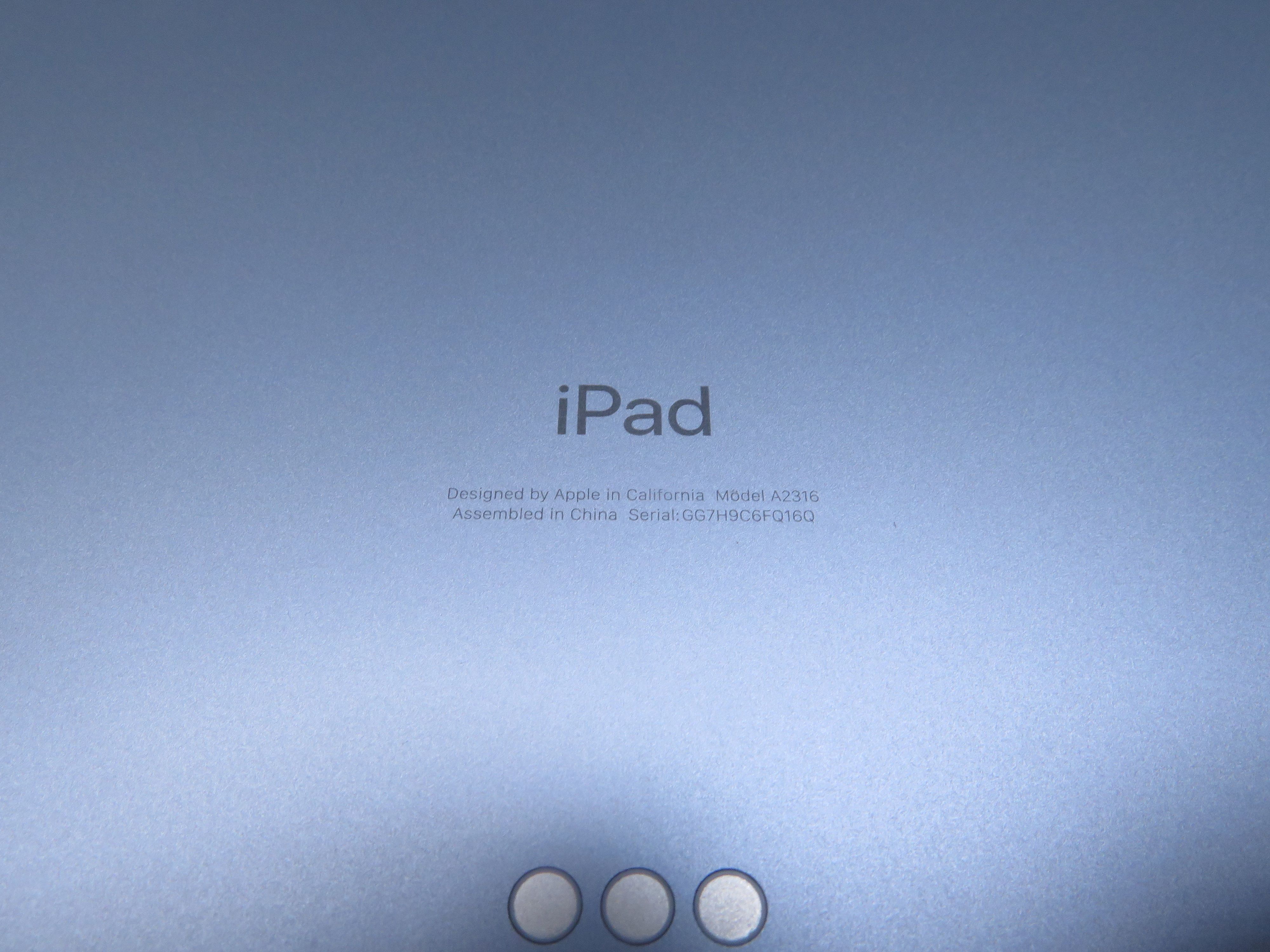 Apple MYFQ2LL/A iPad Air 4th Generation 64GB WiFi 10.9