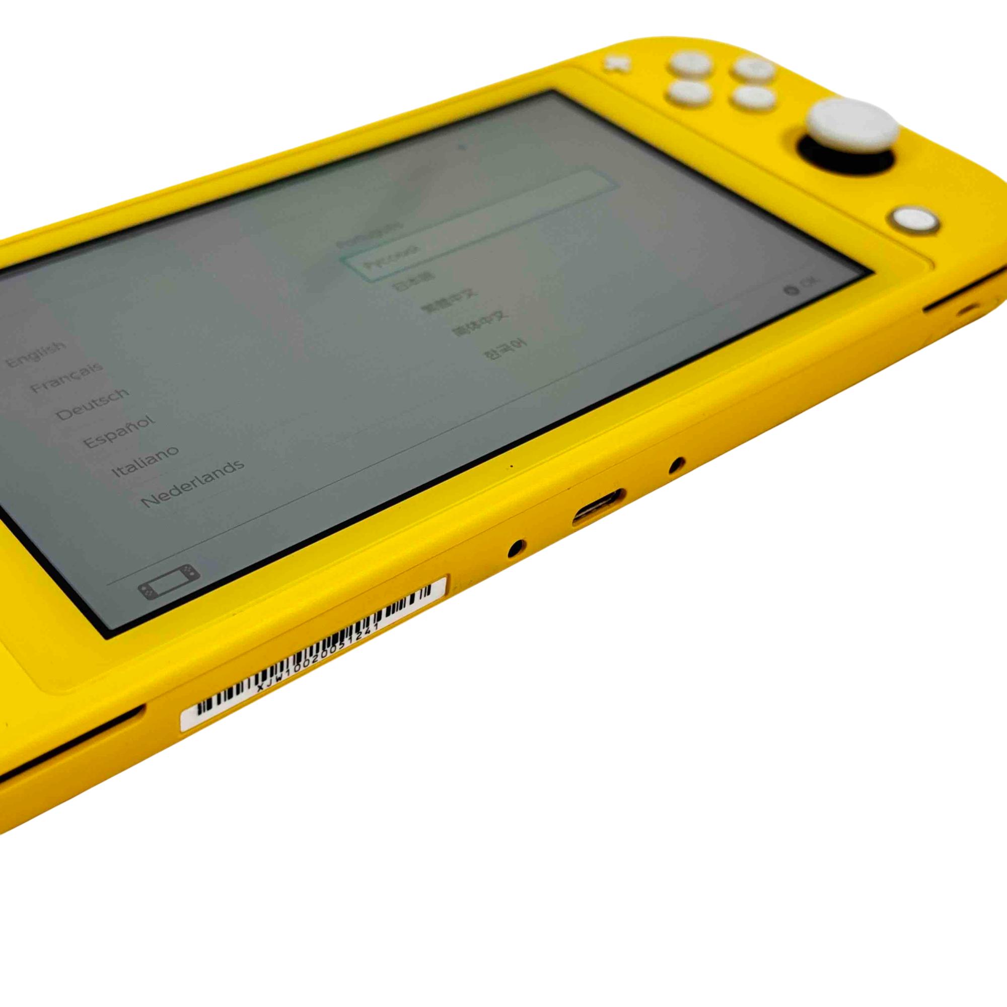 Nintendo Switch Lite HDH-001 Handheld Gaming Console - Yellow 0493H-0