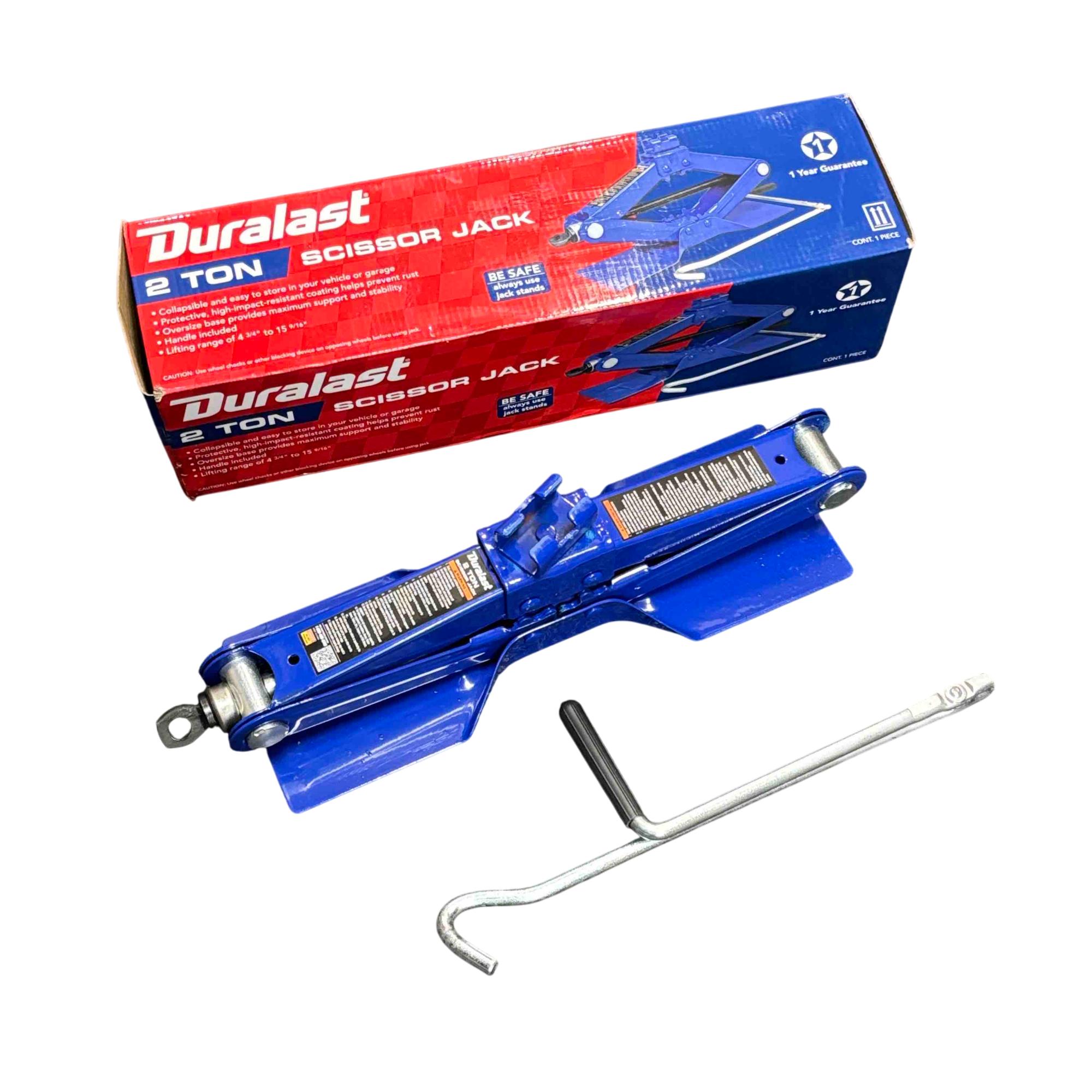 トランプ v2 Duralast T10202D 2-Ton Scissor Jack - Local Pick-Up Only