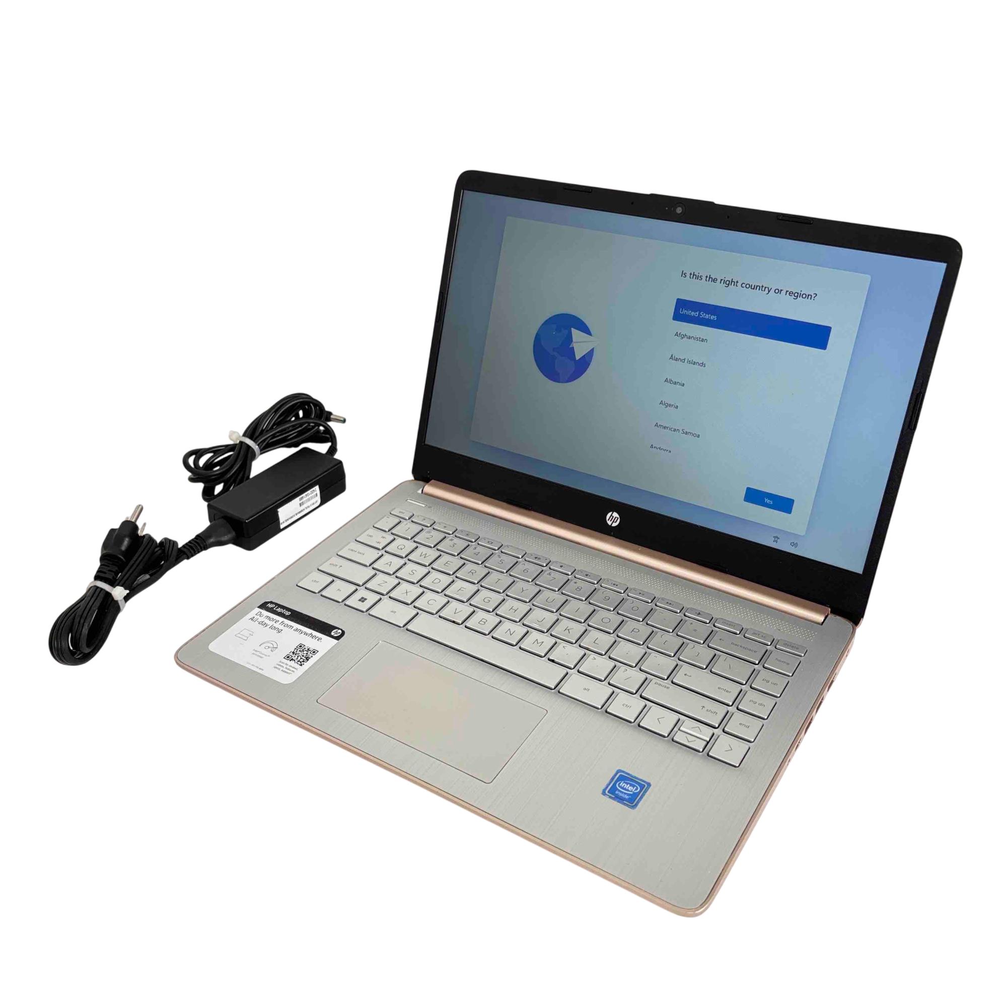 HP 14-dq0054dx Windows 11 Home Intel Celeron N4120