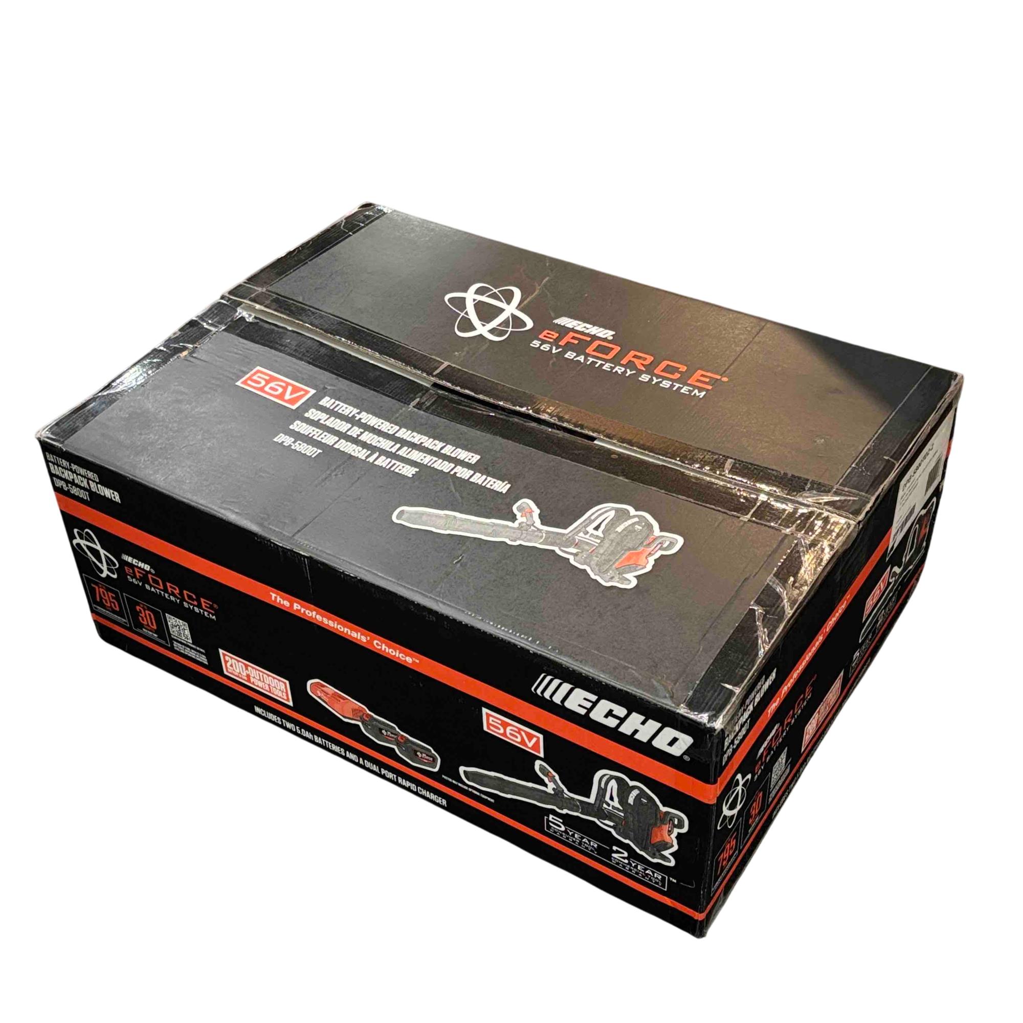 ECHO eForce DPB-5800TD2-2 56V Battery-Powered Backpack