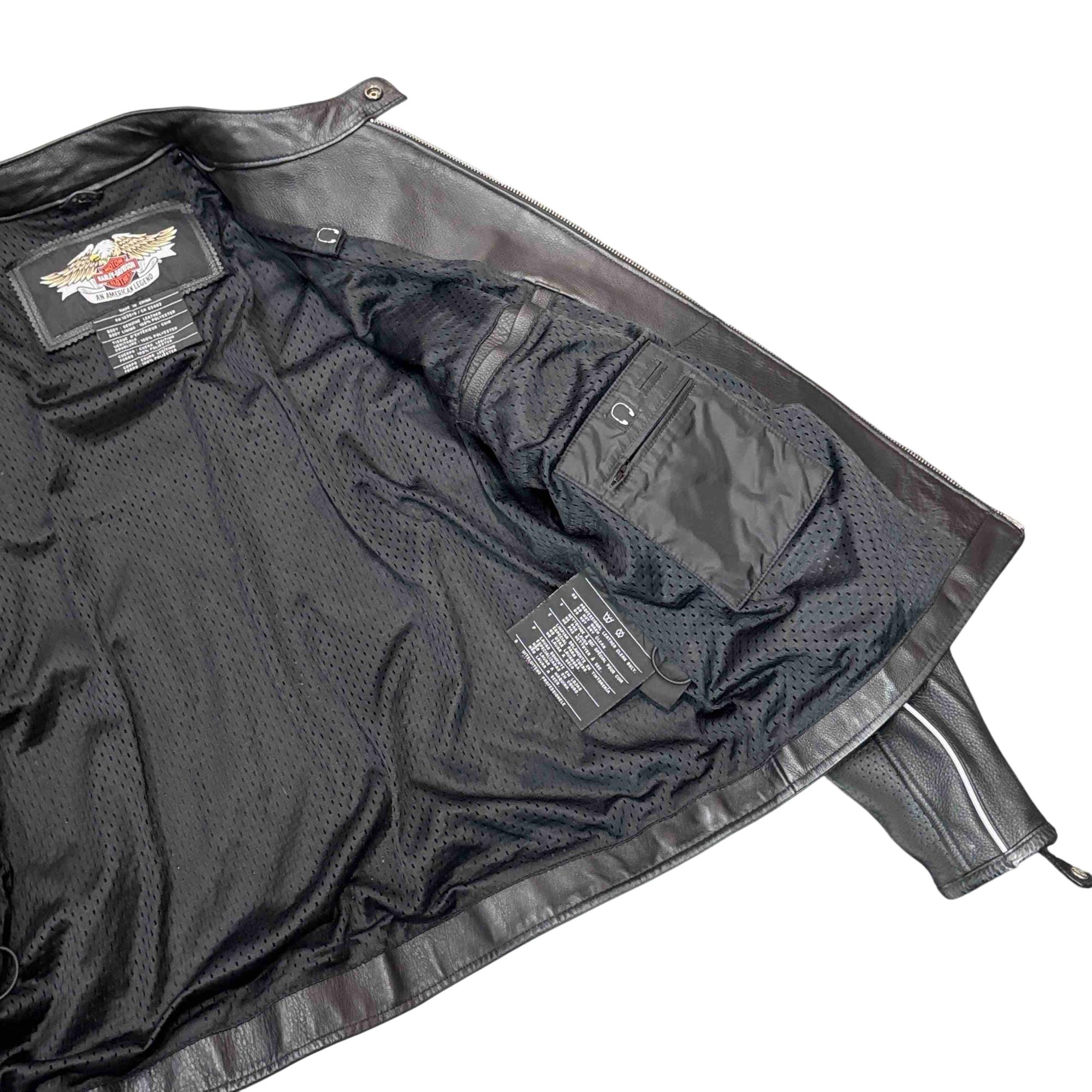 Harley-Davidson 97055-08VM Men's Size L Leather Jacket