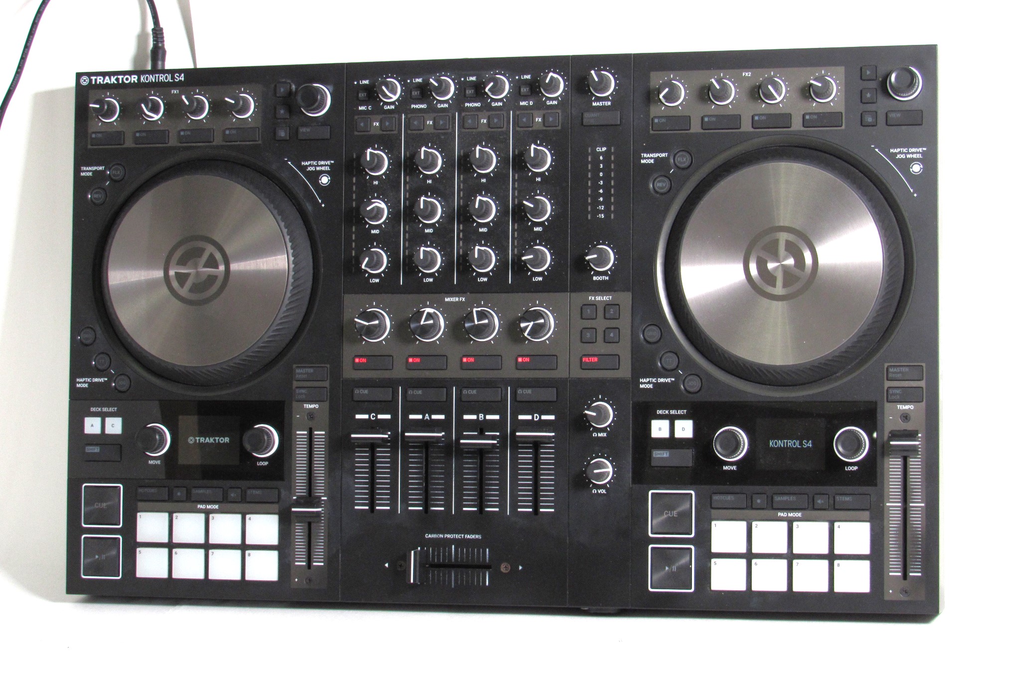 Traktor Kontrol S4 MK3 4-Channel DJ Controller & Travel Case - No