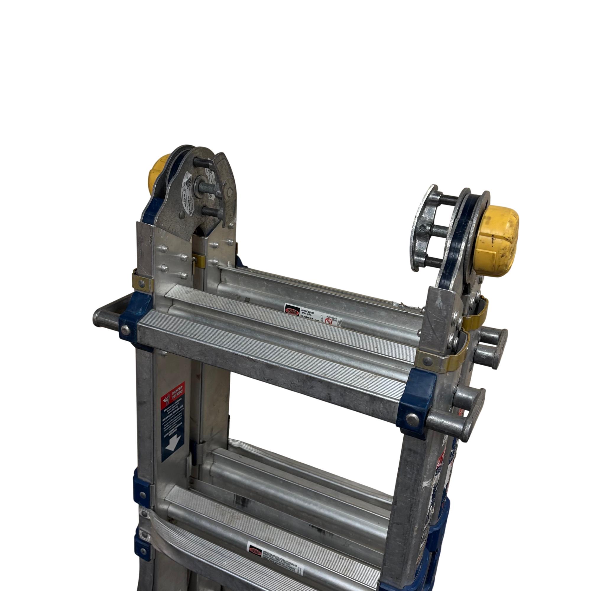 Werner MT-22IAAL Mk 2 5-in-1 Multi-Position 22-ft Ladder - Local Pick ...