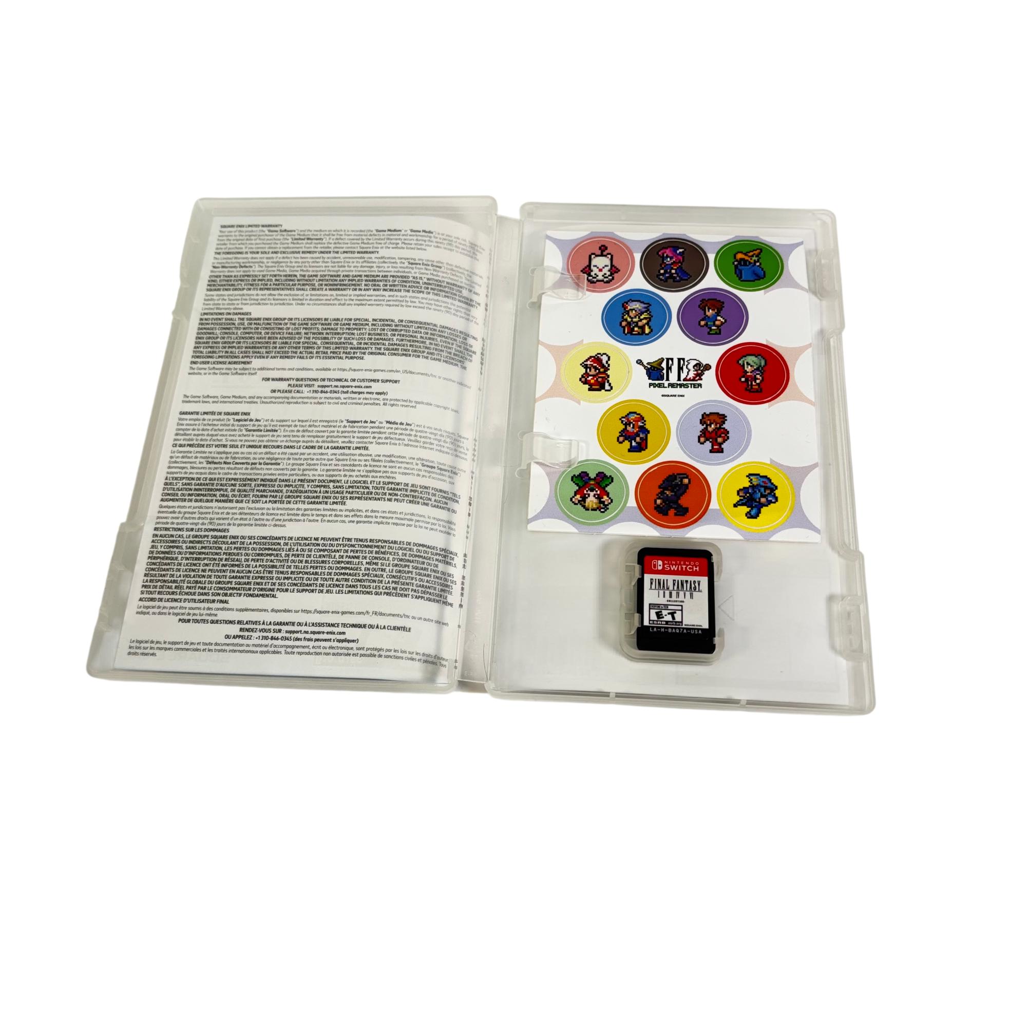 Final Fantasy Collection I II III IV V VI - For Nintendo Switch