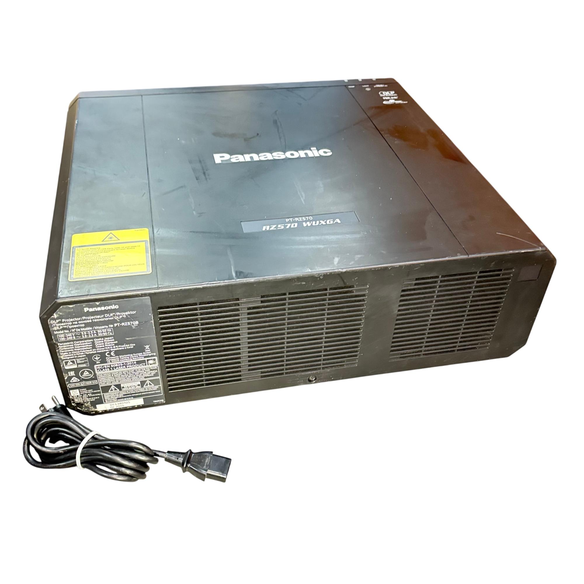 Panasonic PT-RZ570B 5400-Lumens 1920x1200 WUXGA Laser DLP