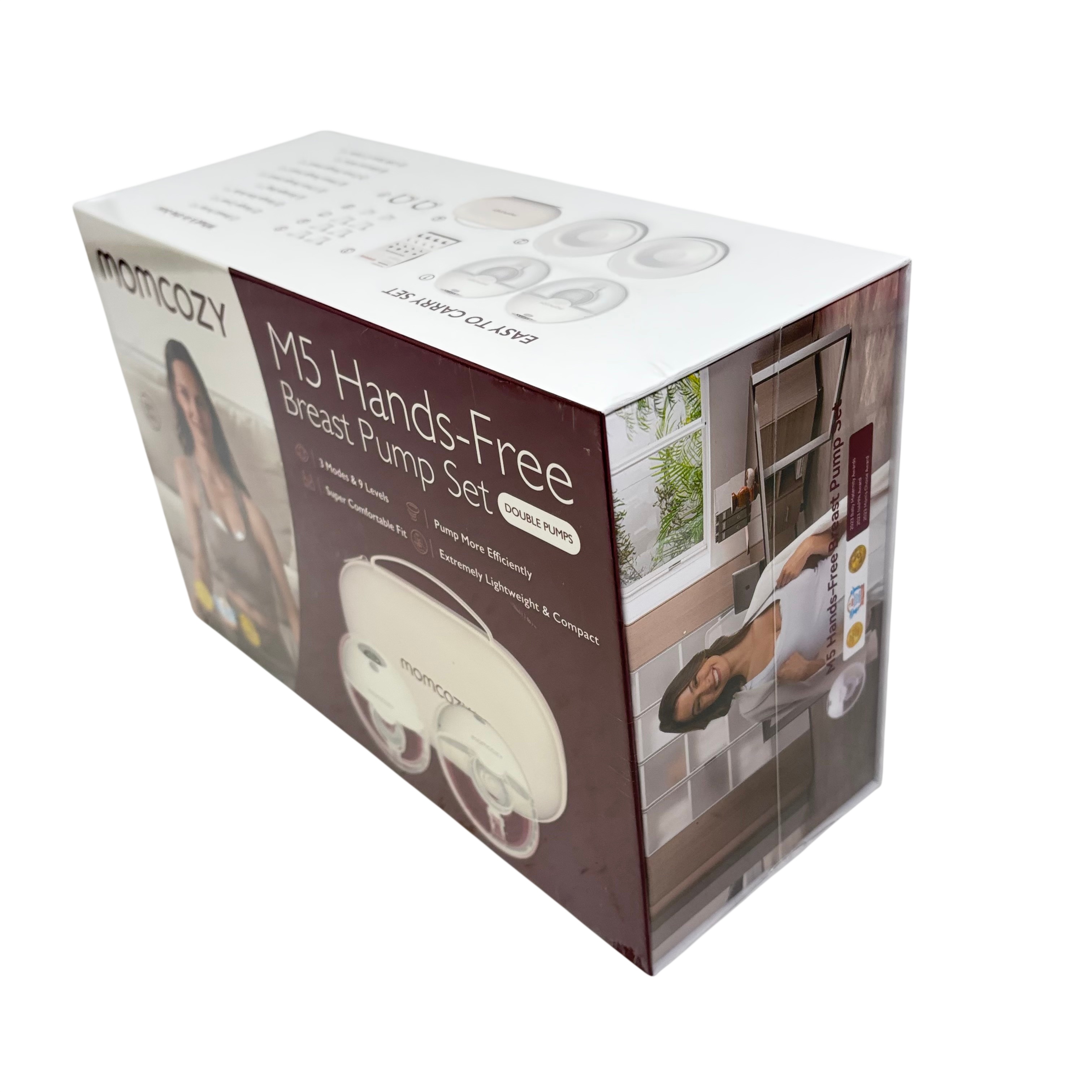 momcozy M5 Hands-Free Breast Pump Set - Double Pumps - 6661
