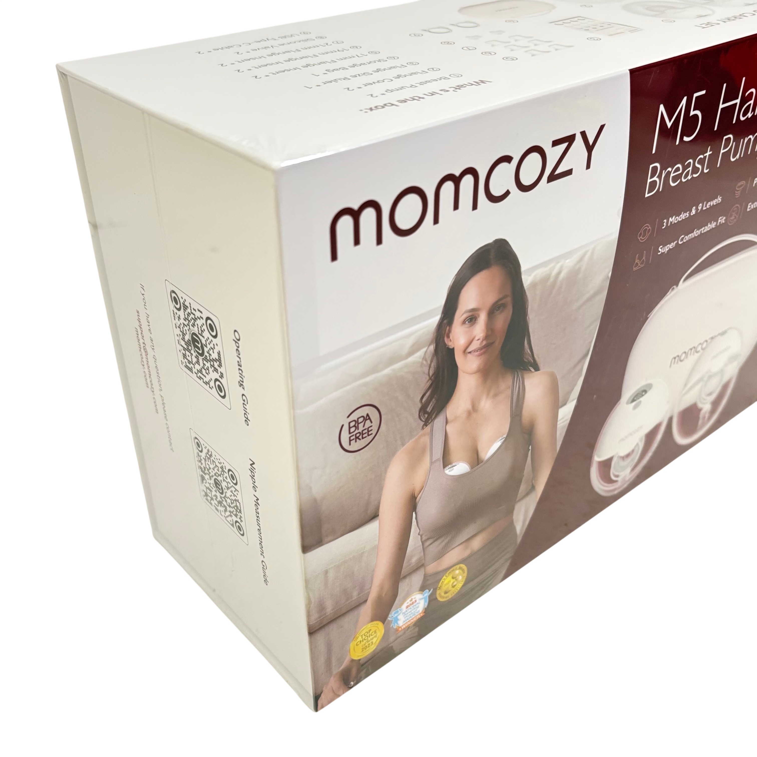 momcozy M5 Hands-Free Breast Pump Set - Double Pumps - 6661