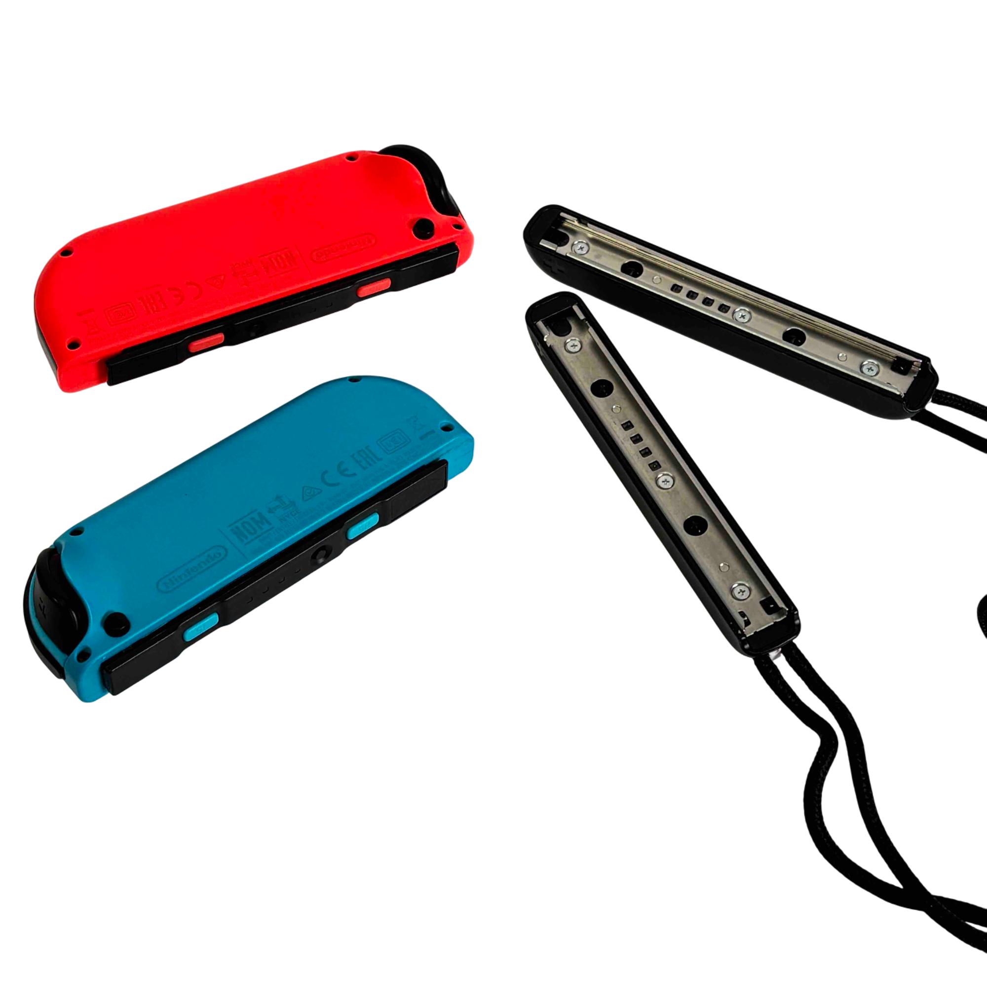 Nintendo Switch HAC-016 Joy-Con Controllers (Neon Blue/Neon Red)