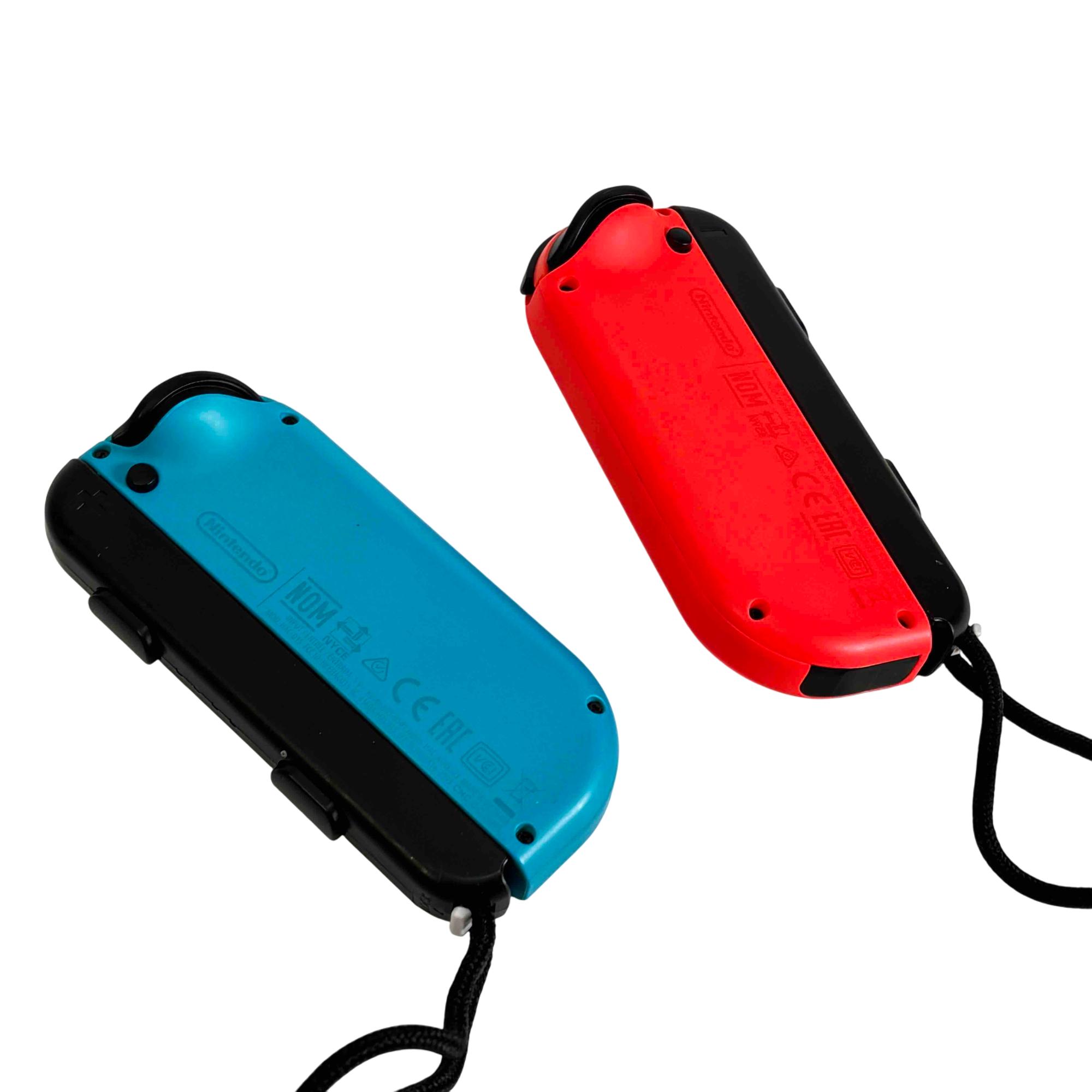 Nintendo Switch HAC-016 Joy-Con Controllers (Neon Blue/Neon Red)