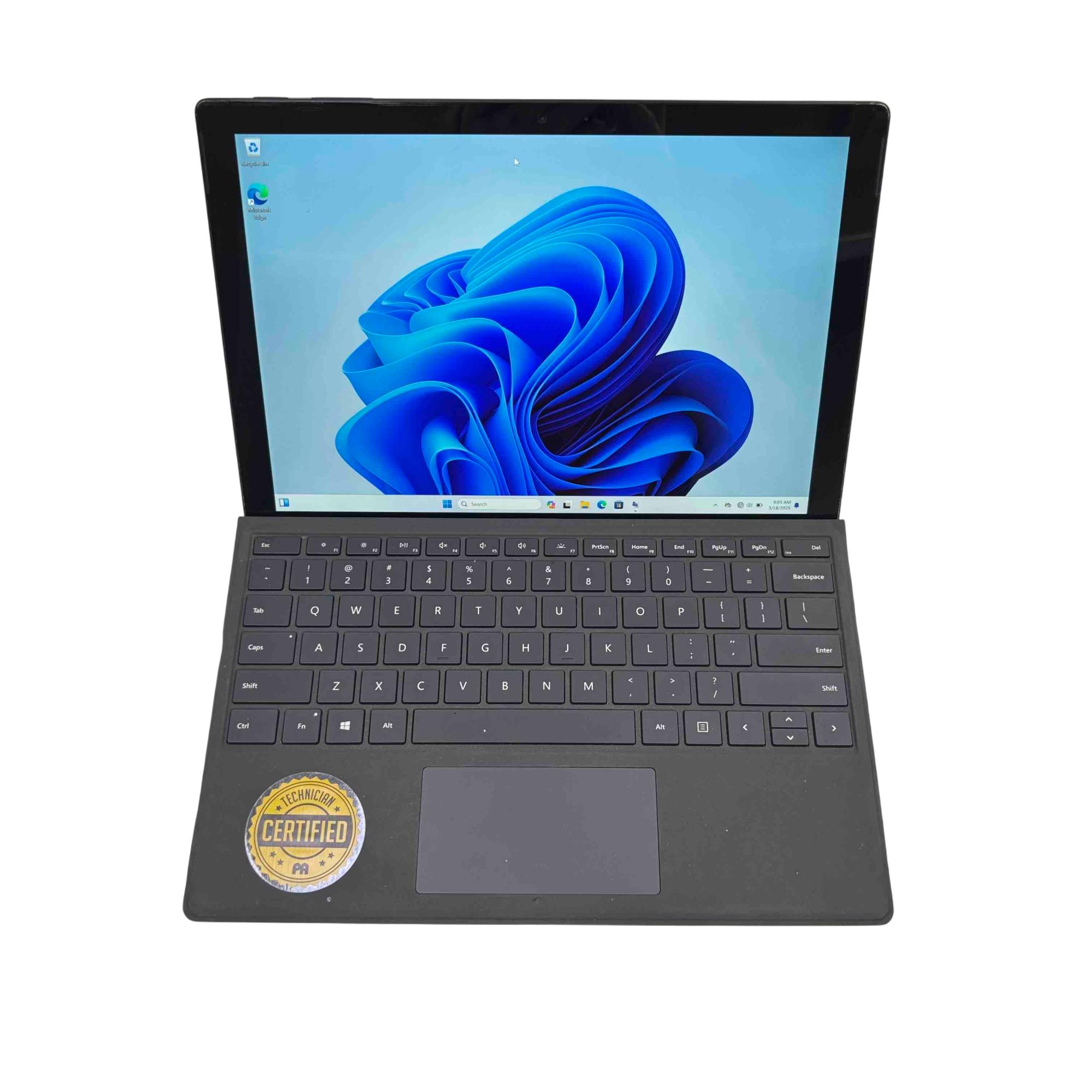 Microsoft Surface Pro 6 1796 Core i5-8350U 1.70GHz 8GB RAM Microsoft Surface Pro 6 1796 Core i5-8350U 1.70GHz 8GB RAM