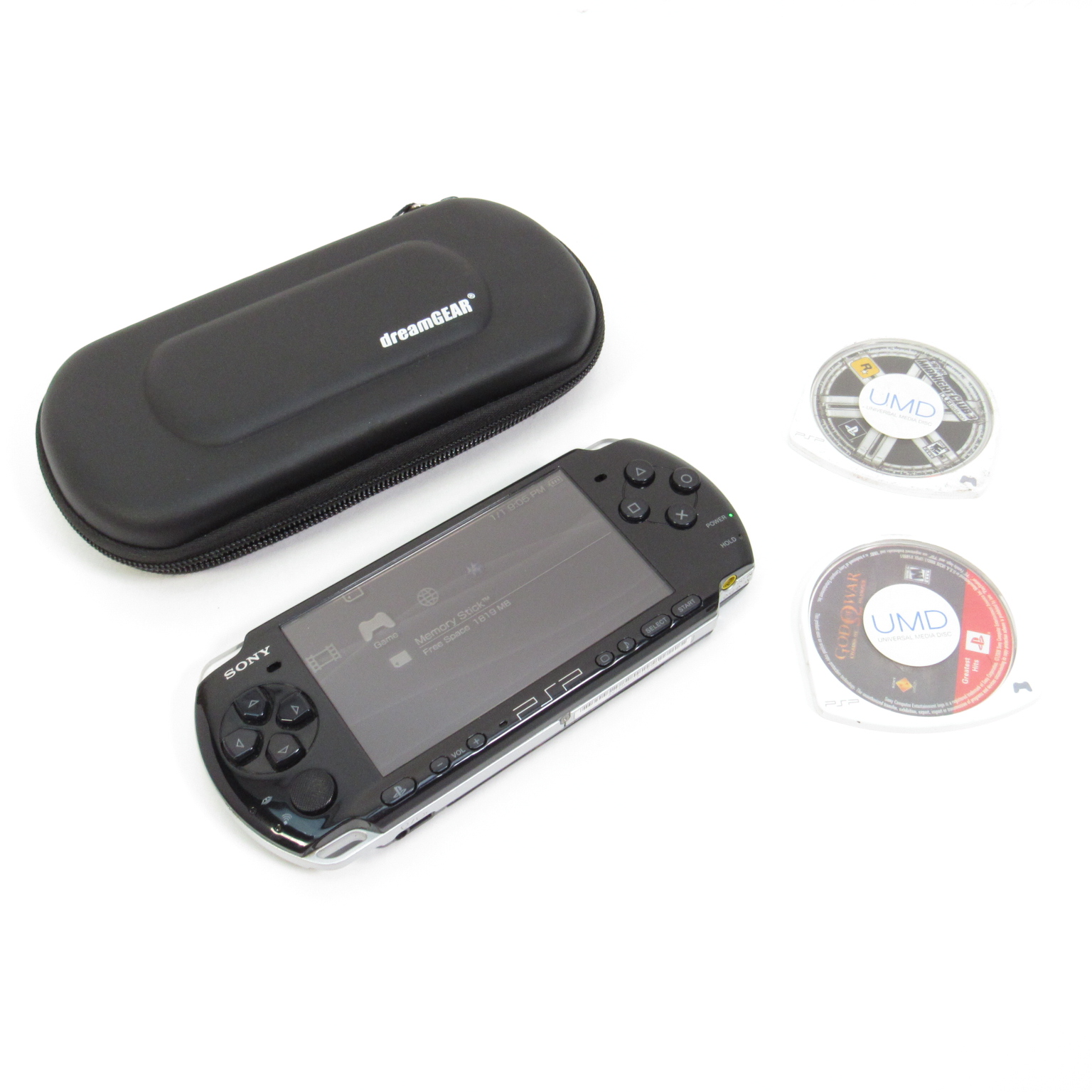 Sony PSP 3001 Black Portable Handheld Console No Battery Or