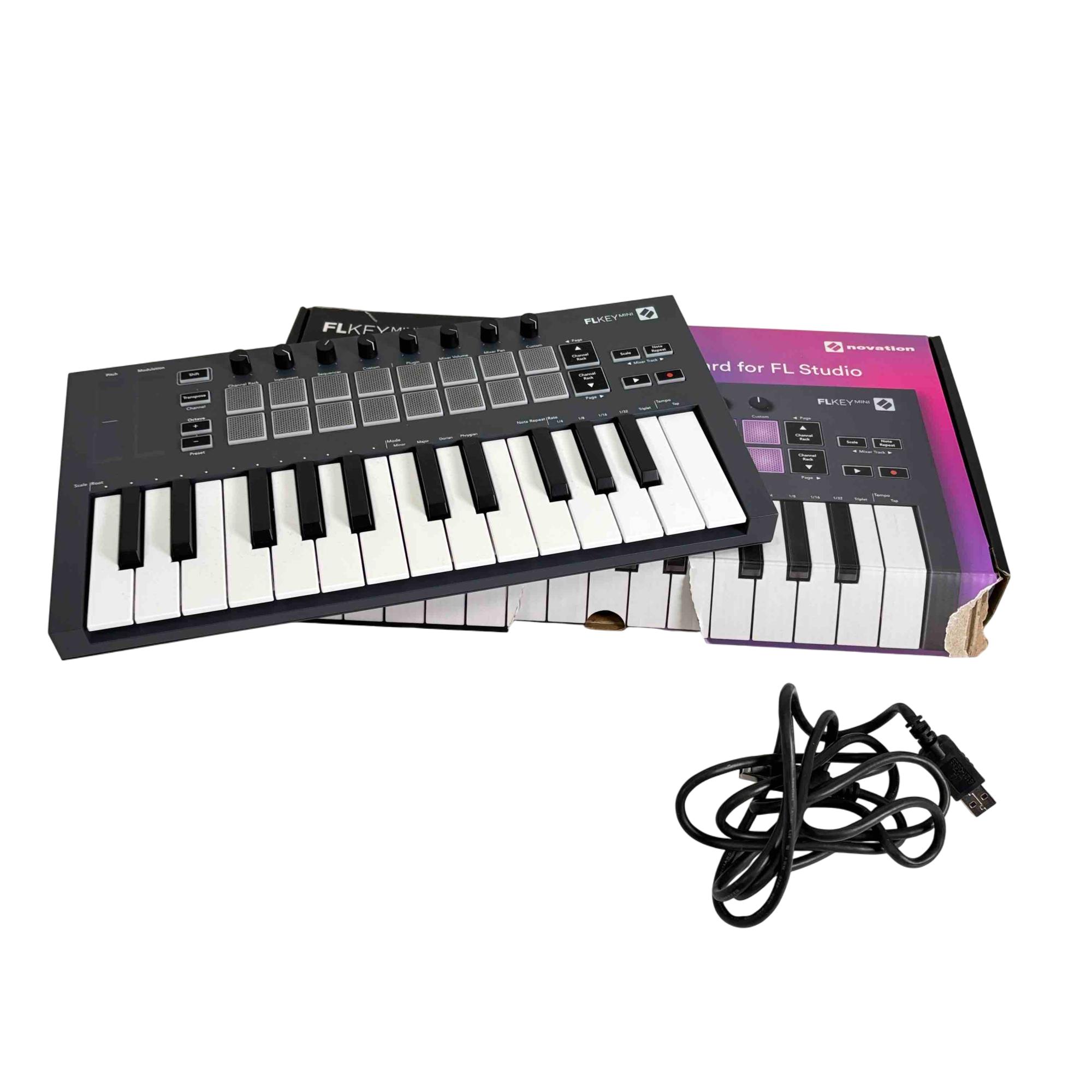 Novation FLkey Mini 25-Key MIDI Keyboard Controller