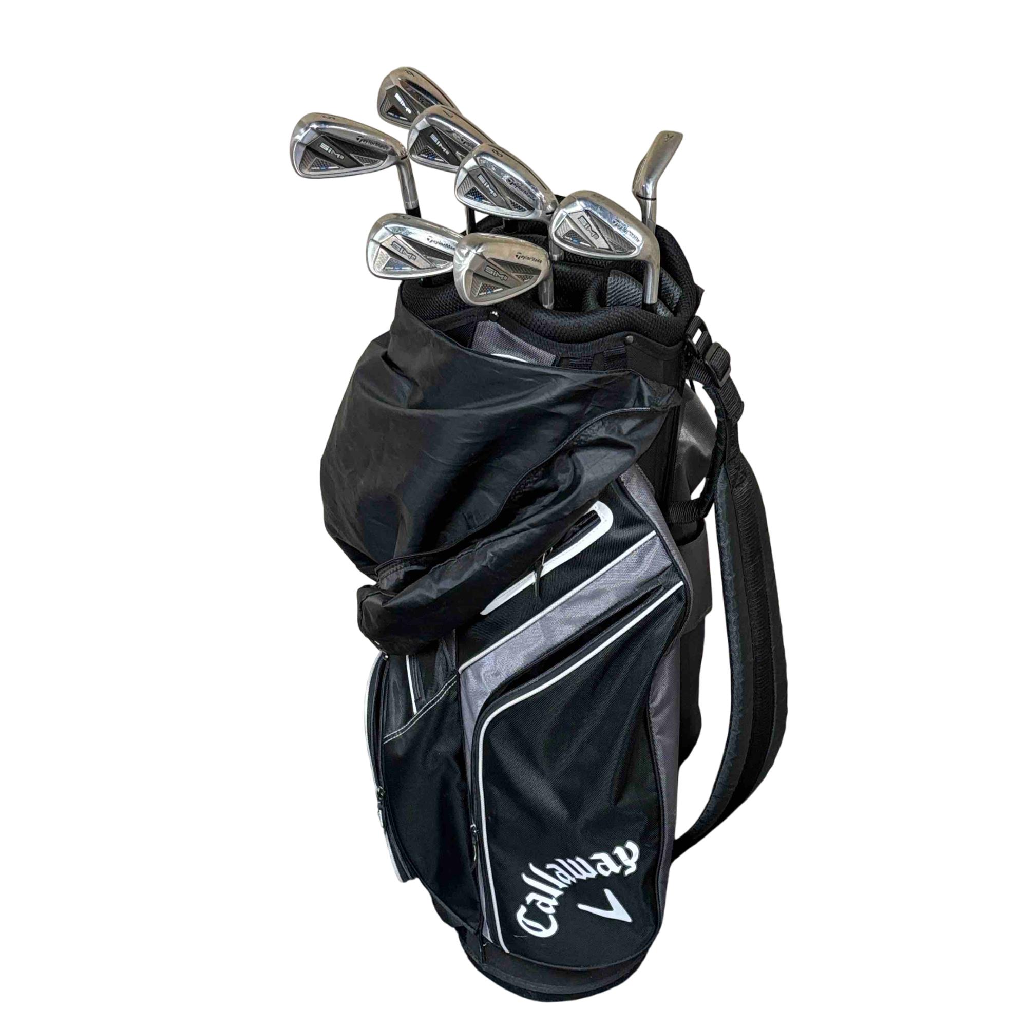 TaylorMade 8-Piece SIM2 MAX Flex-R 85 Right-Handed Irons Set - (5 