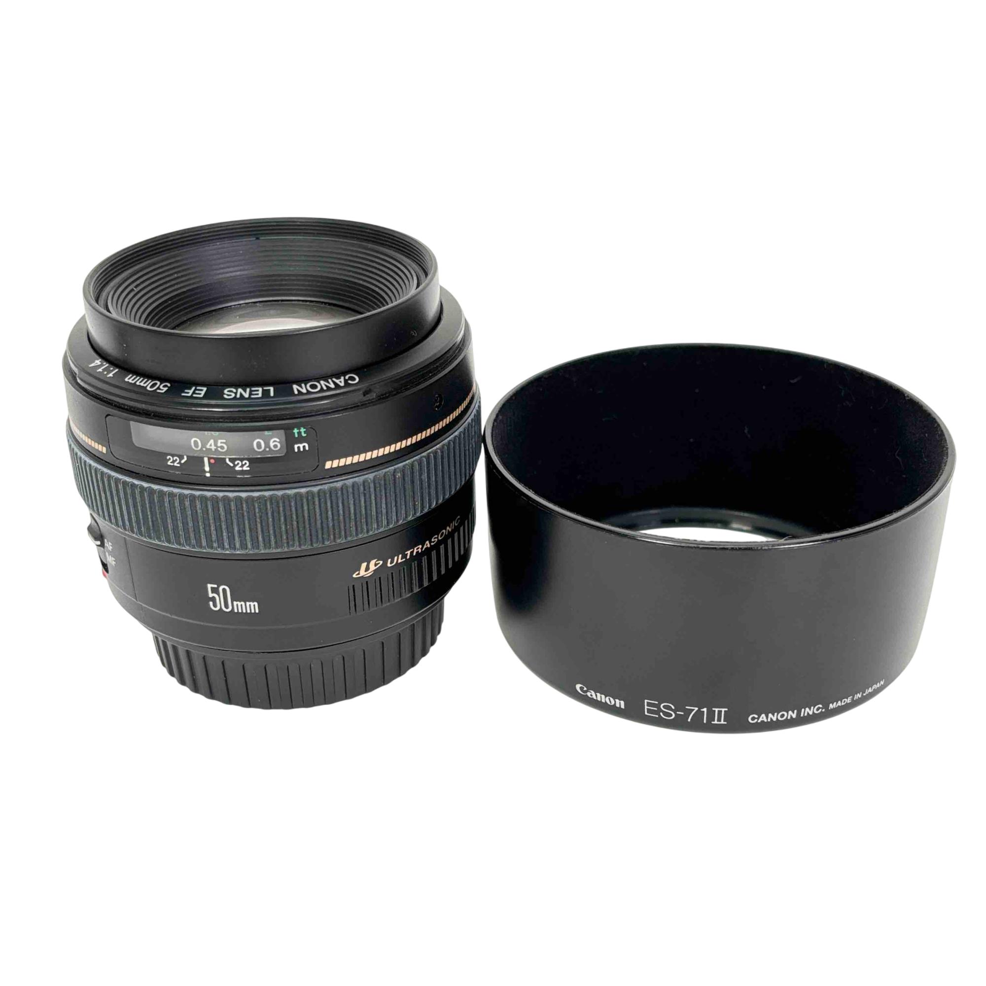 Canon EF 50mm f/1.4 USM Ultrasonic Lens