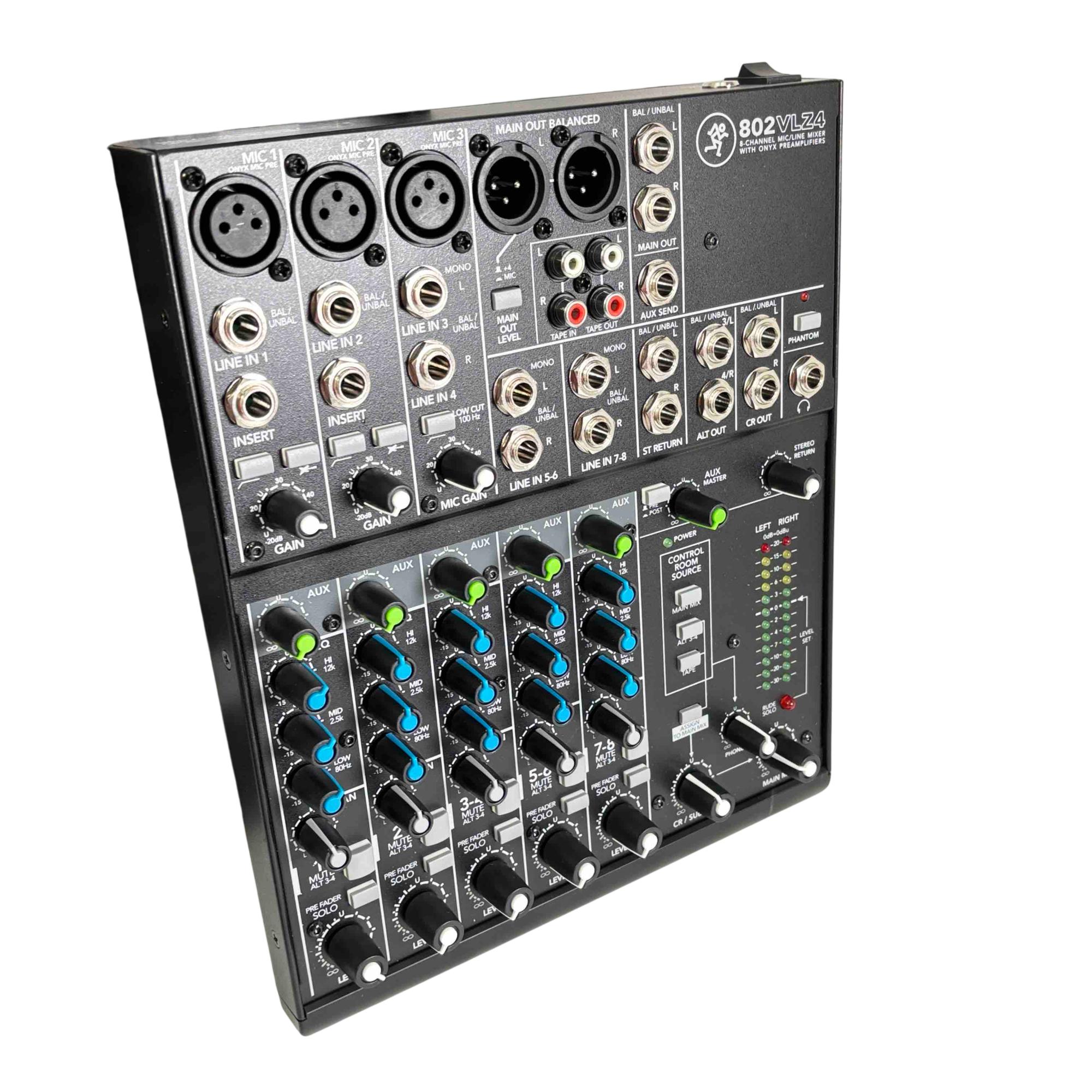 Mackie 802VLZ4 8-Channel Mic/Line Mixer