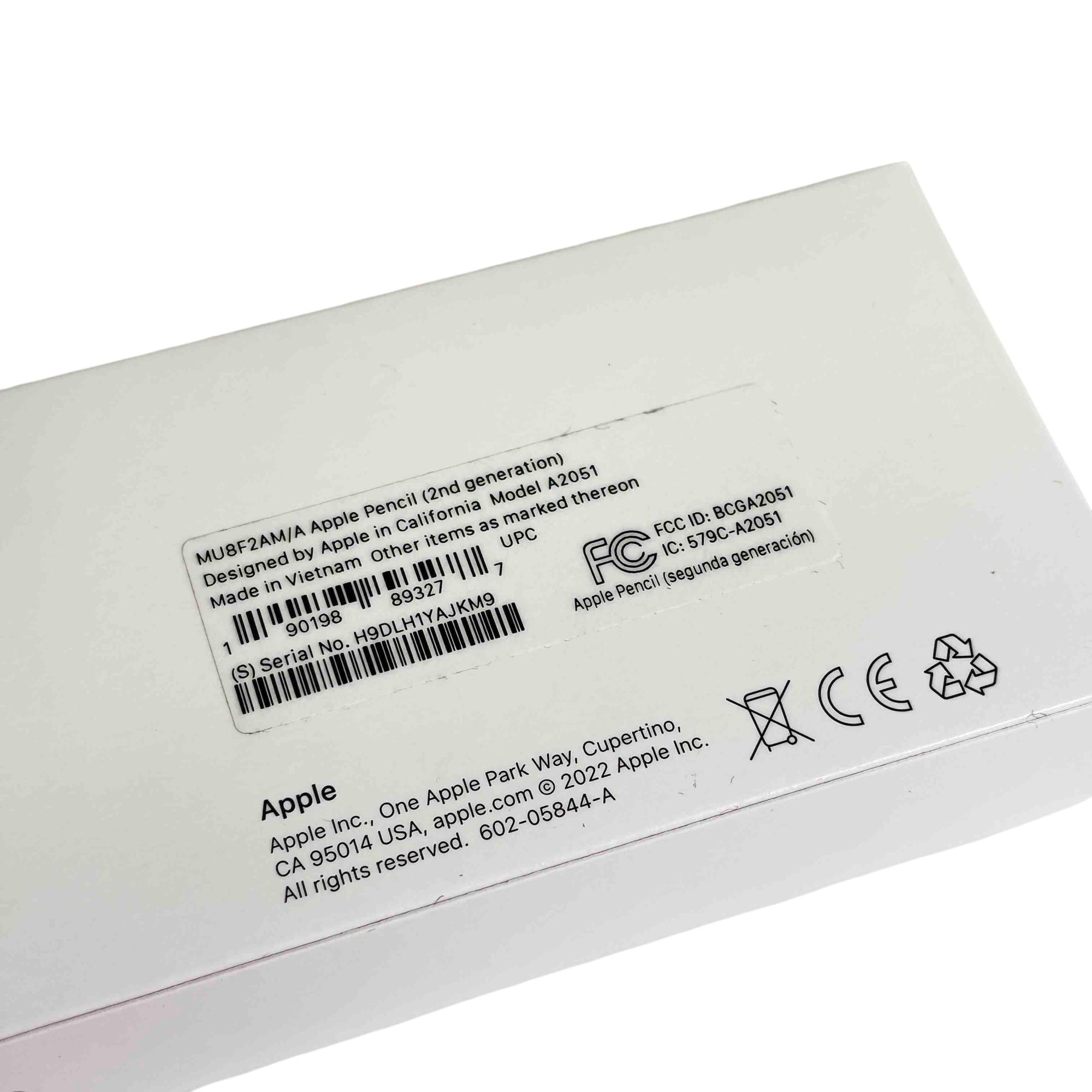 Applepencil 正規品 Apple Pencil 2nd Generation A2051 Stylus Pen