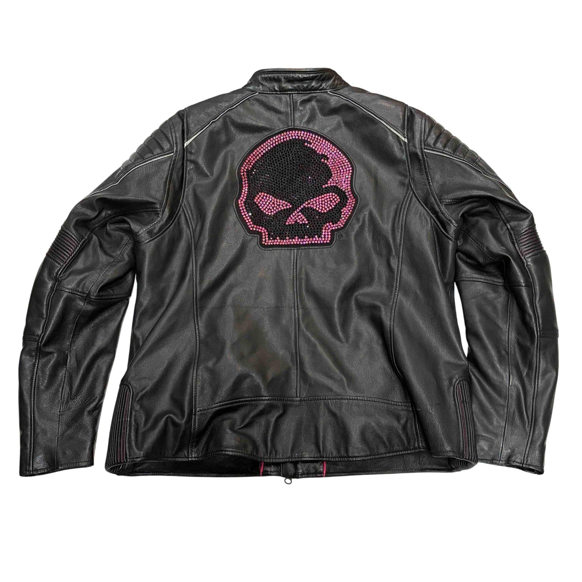 Harley-Davidson 97011-22VW Women's Rhinestone Willie G Skull