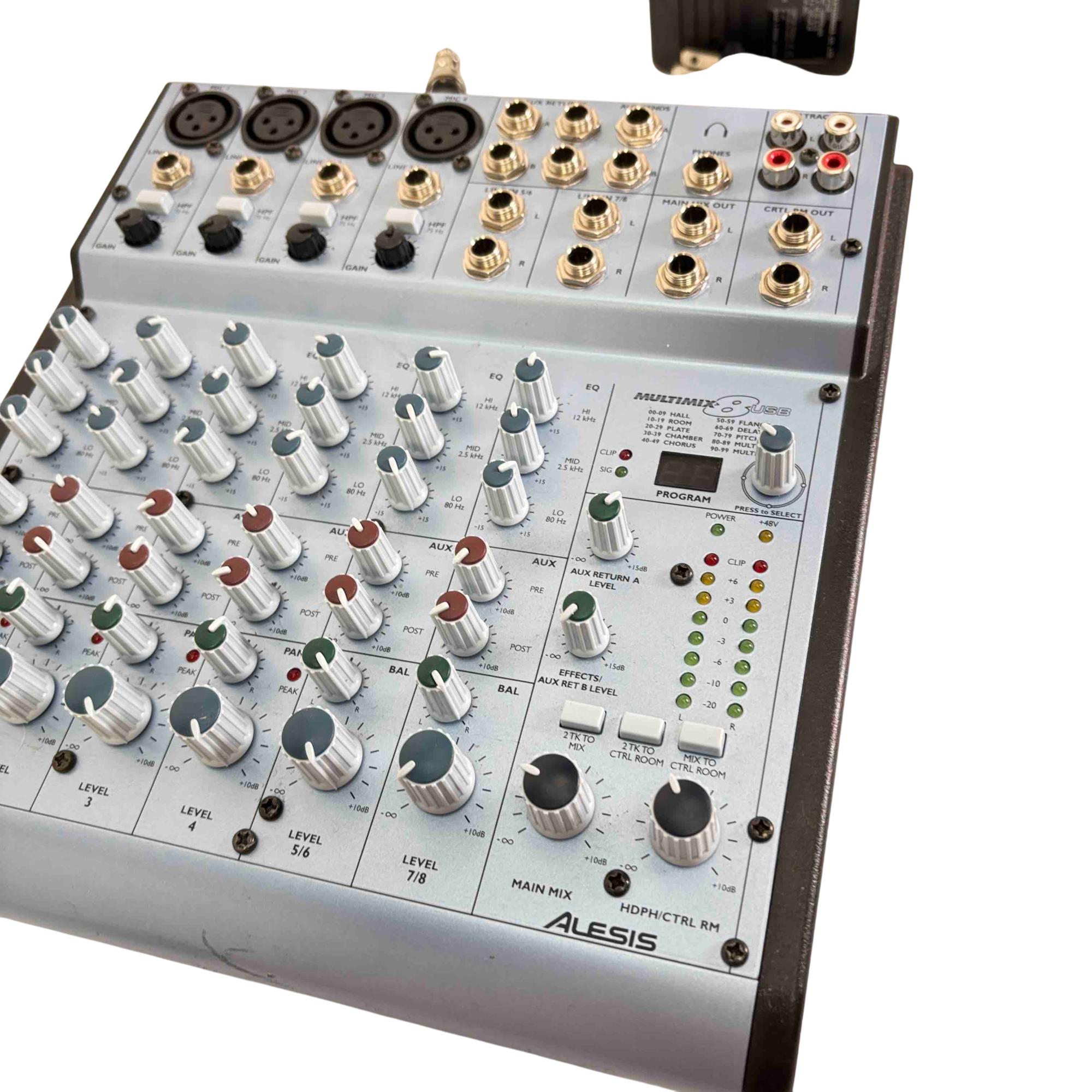ALESIS i MultiMix 8 USB アナログミキサー USB Alesis MultiMix 8 USB