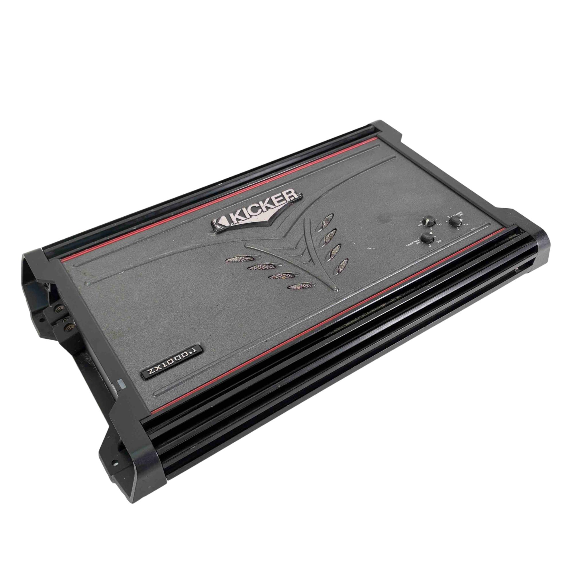 Kicker ZX1000.1 Monoblock 1000W Car Audio Subwoofer Amplifier