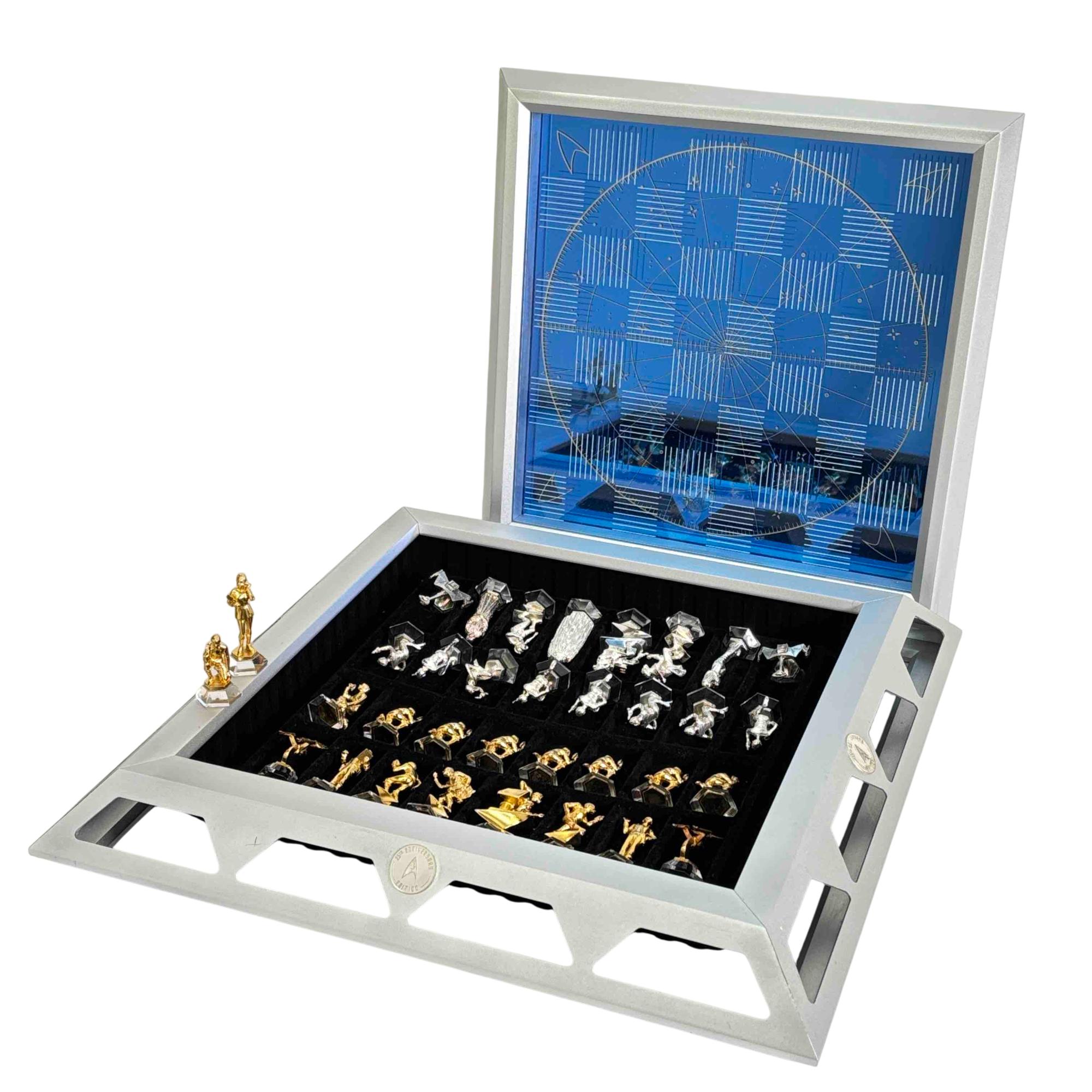 Franklin Mint Star Trek 25th Anniversary Chess Set