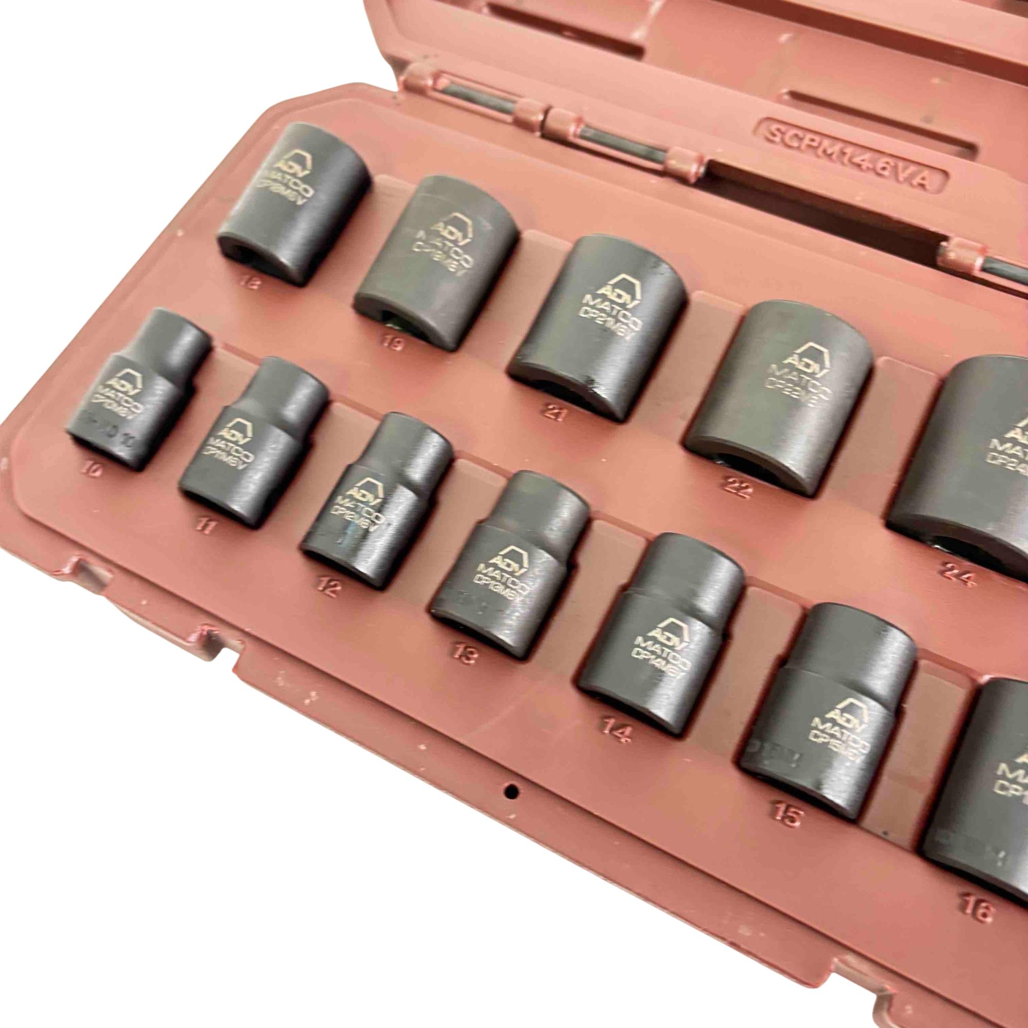 Matco Tools SCPM146VA 14-Piece 1/2