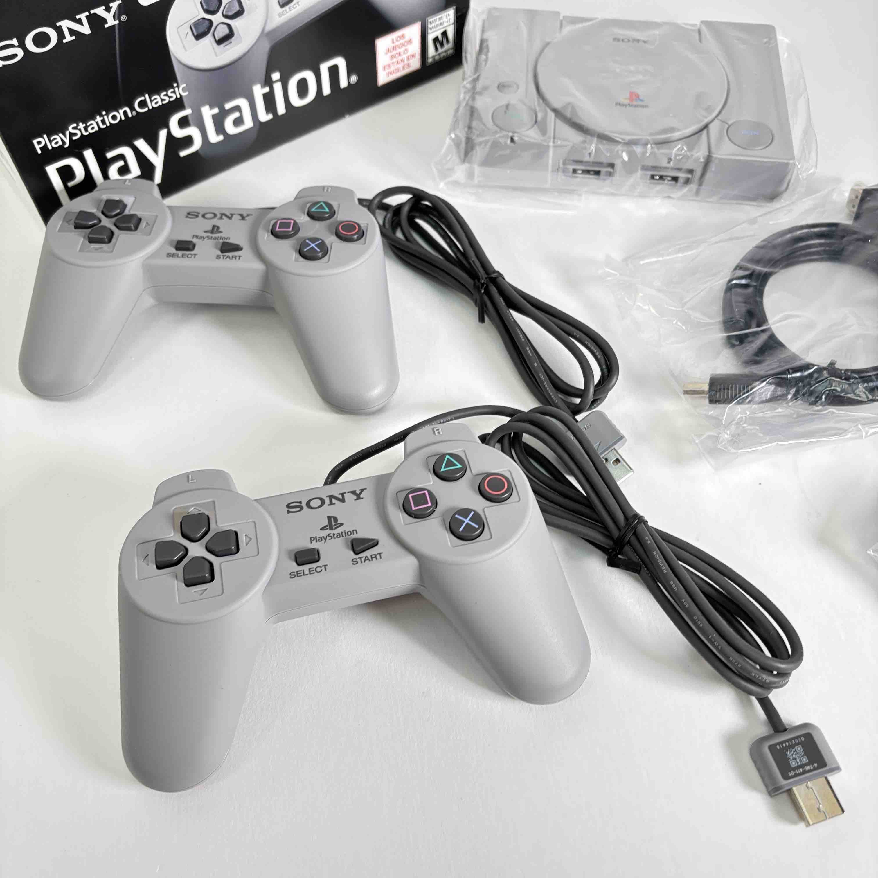 Sony PlayStation Classic SCPH-1000R Retro Video Game Console