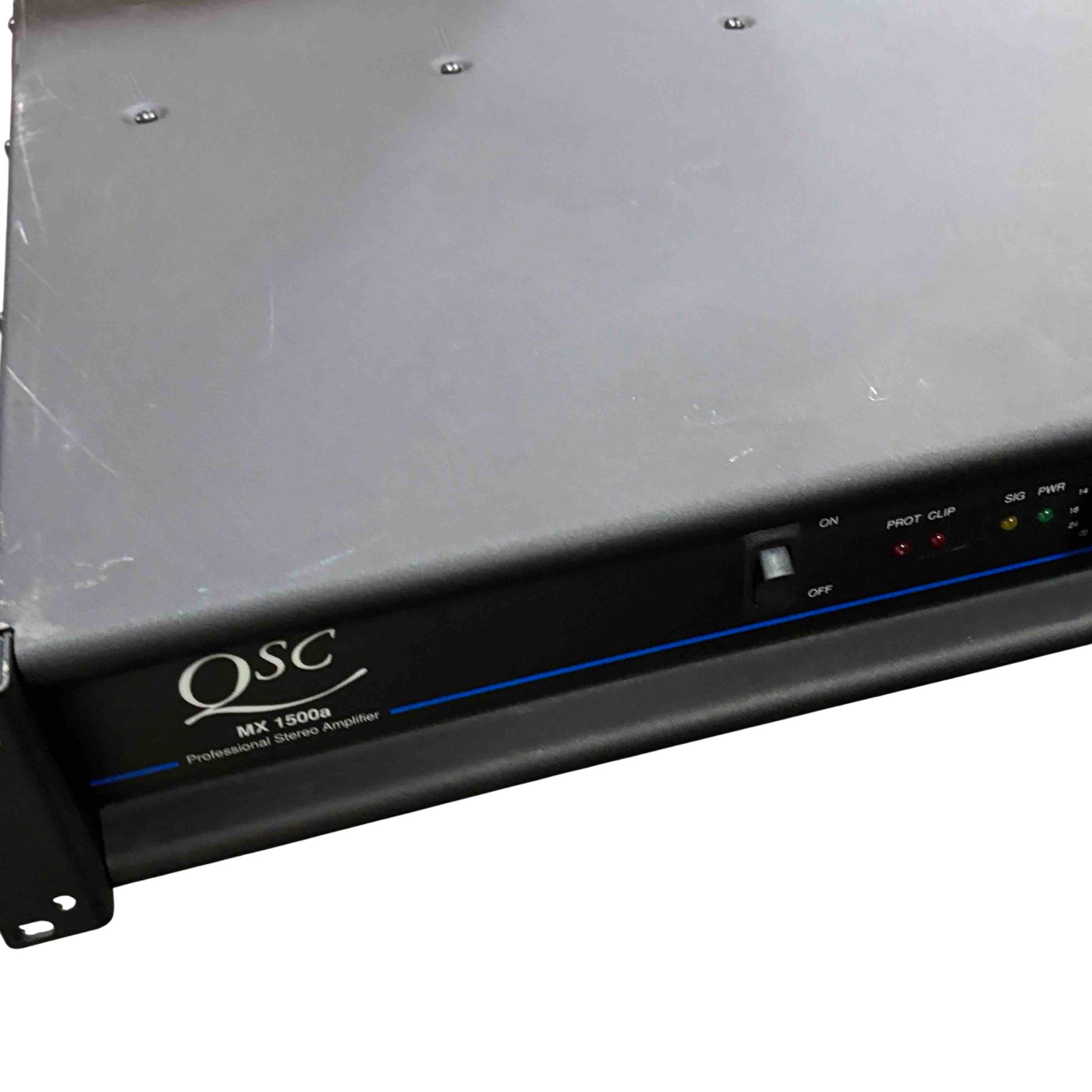 QSC MX1500a Professional Stereo Power Amplifier - Local Pick-Up