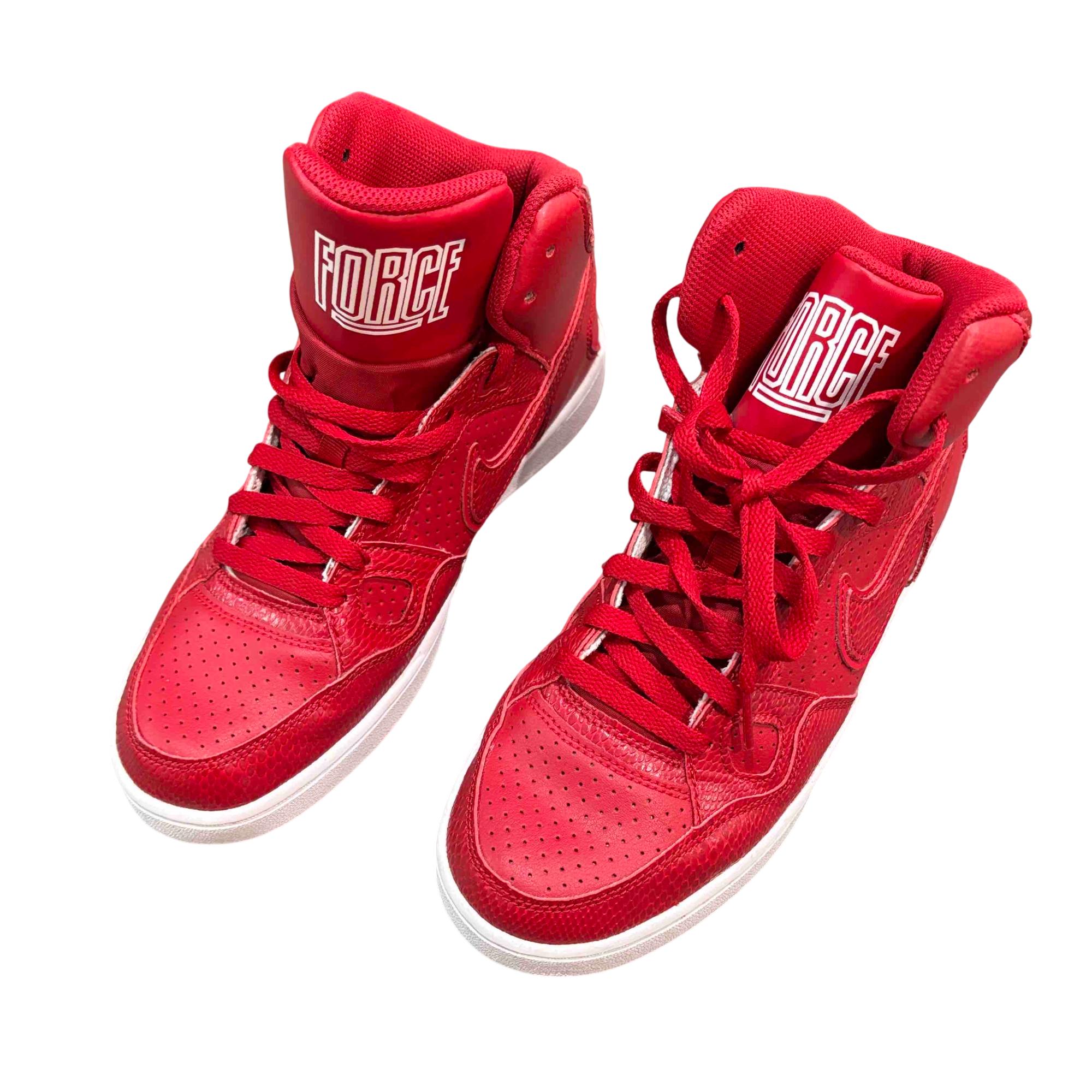 Nike Air Force One Red Snake Skin Son of Forces 616281-661