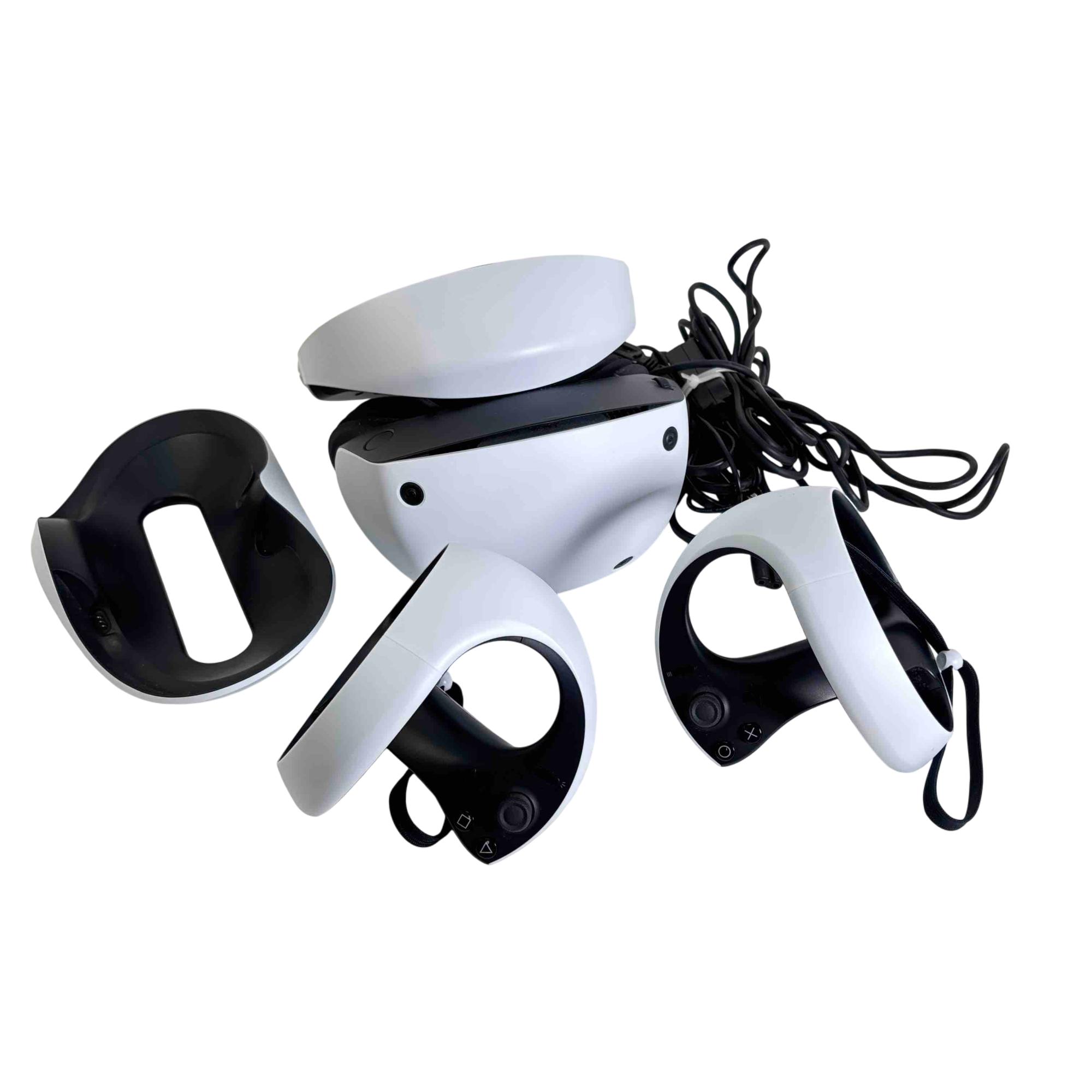 SONY - PlayStation VR2  (CFI-ZVR1） Sony PlayStation VR2 CFI-ZVR1 Headset & Sense Controllers