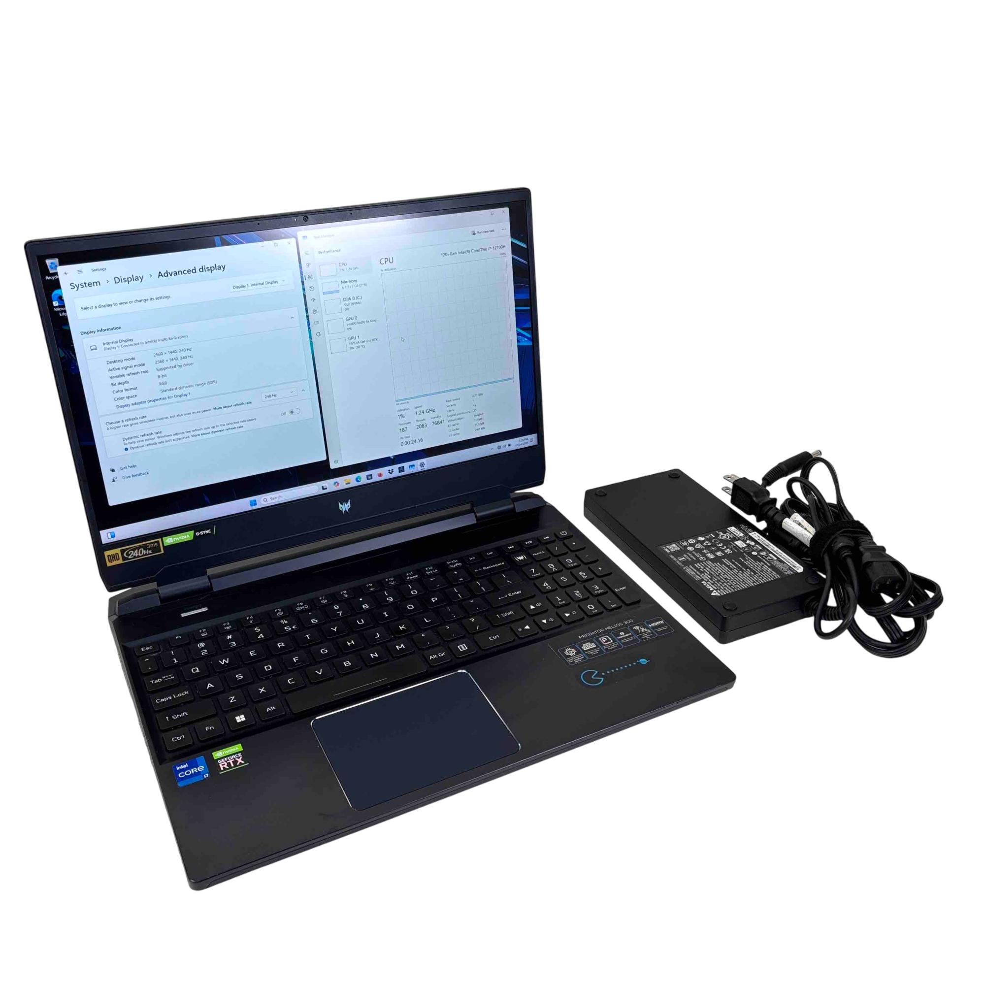 Acer Predator Helios Core i7-12700H RTX 3070 Ti 32GB