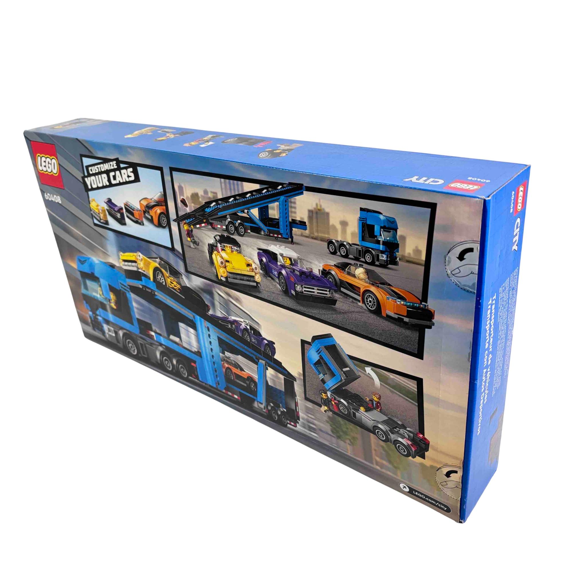 LEGO City 60408 Car Transporter 998-Piece Construction Set