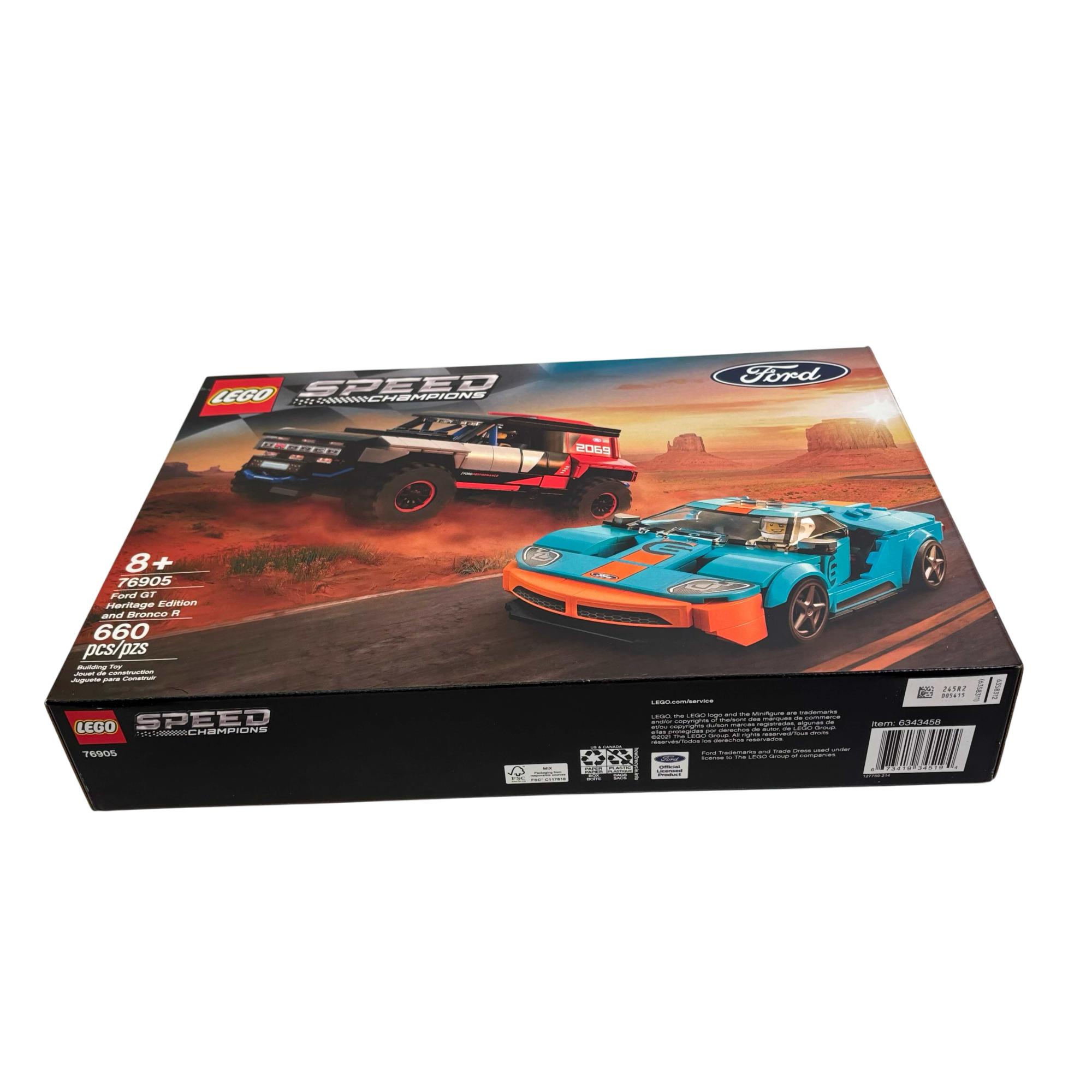 LEGO Speed Champions 76905 660-PC Ford GT Heritage Edition