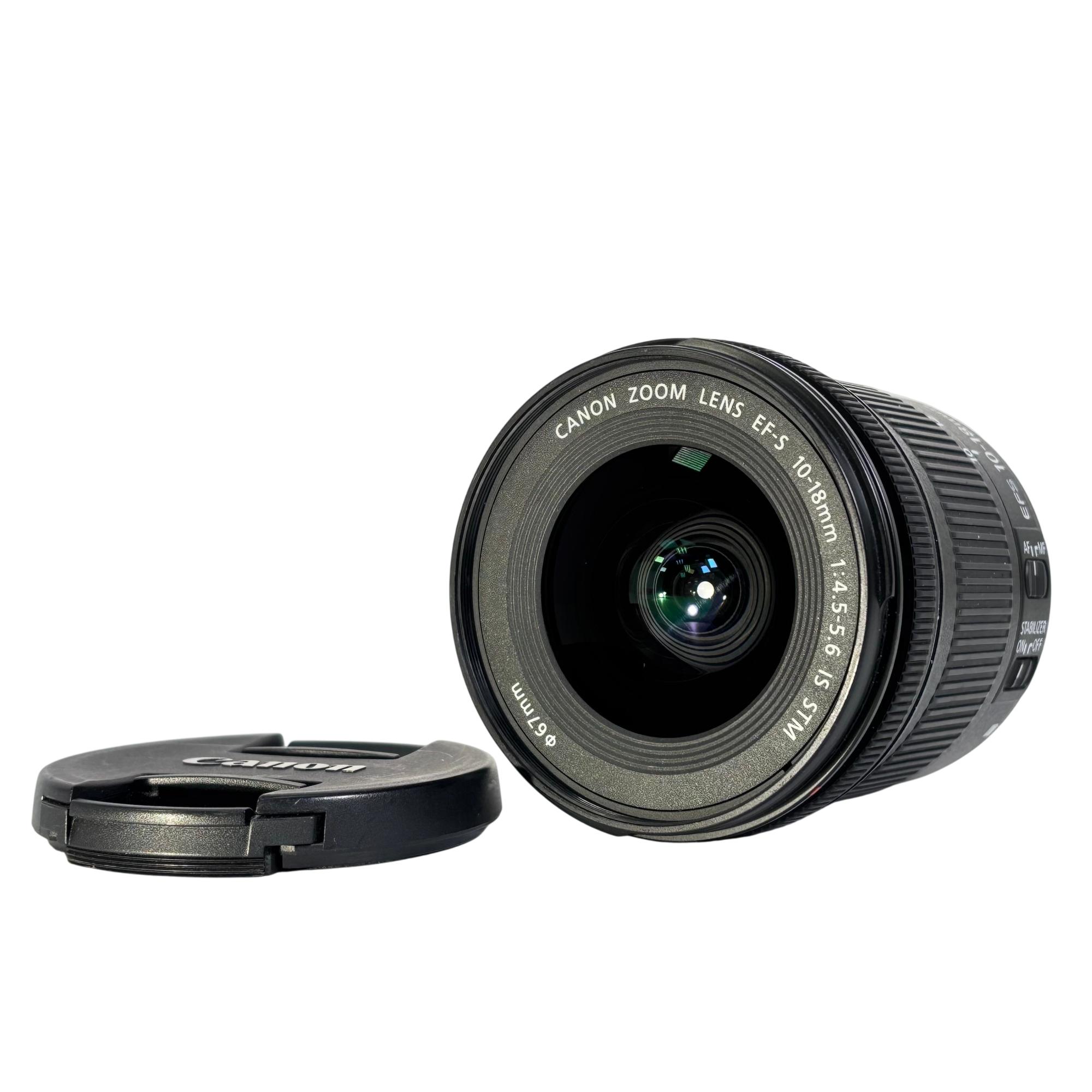 キヤノン　CANON　EF-S 10-18mm　4.5-5.6 IS STM Canon EF-S 10-18mm Ultra-wide Zoom Lens with f/4.5-5.6 IS STM