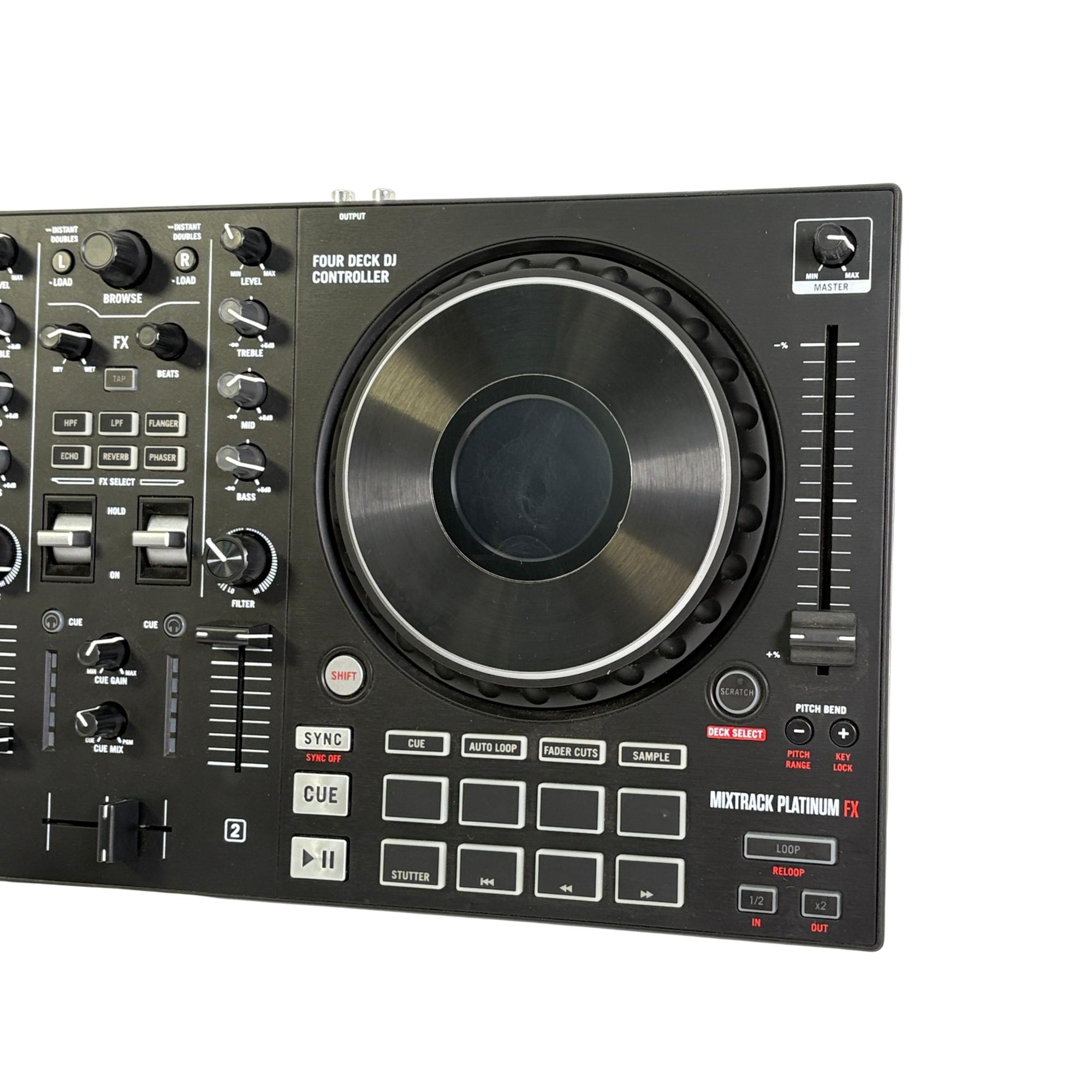 Numark Mixtrack Platinum FX 4-Deck DJ Controller
